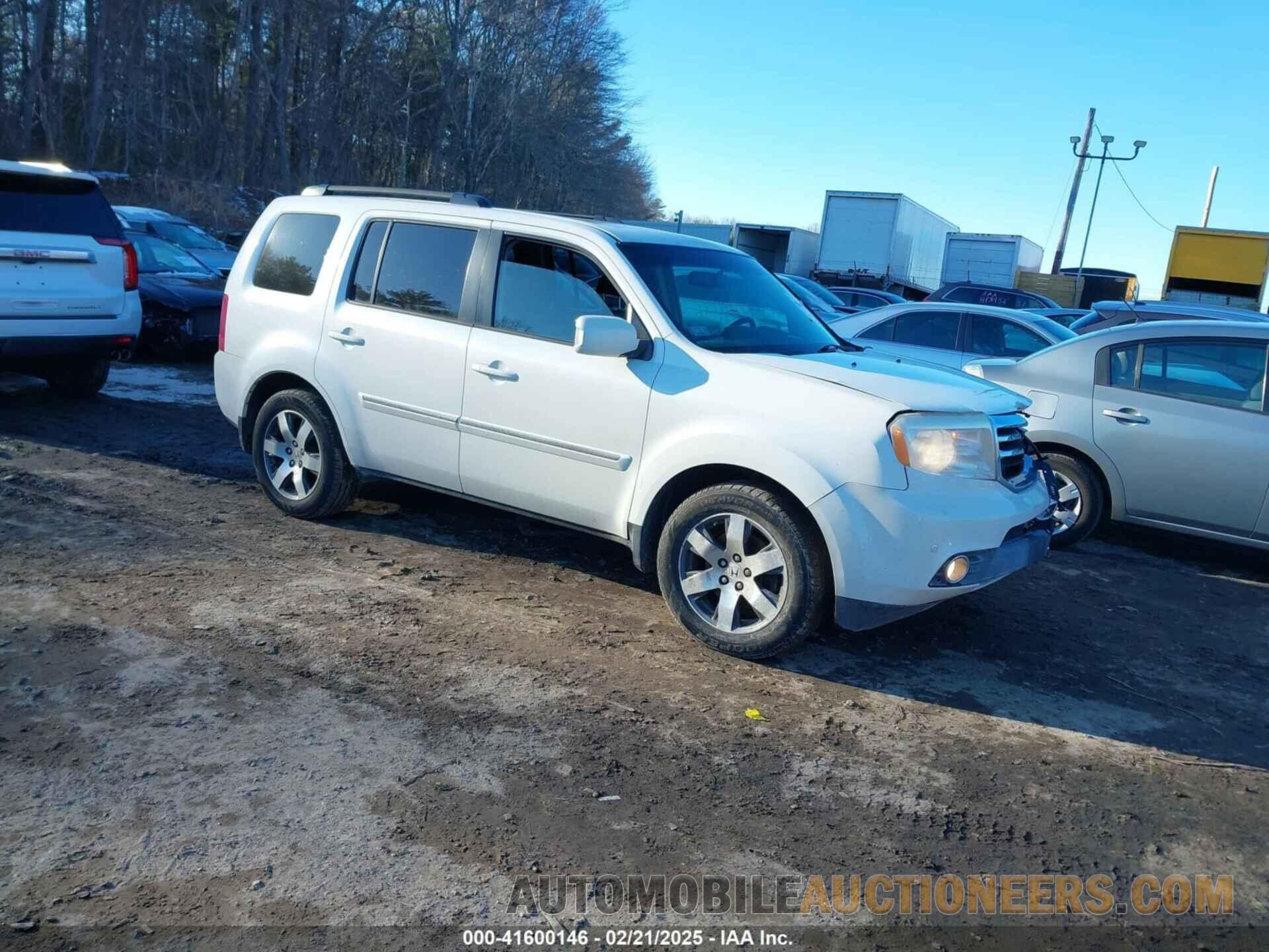 5FNYF4H99CB076172 HONDA PILOT 2012