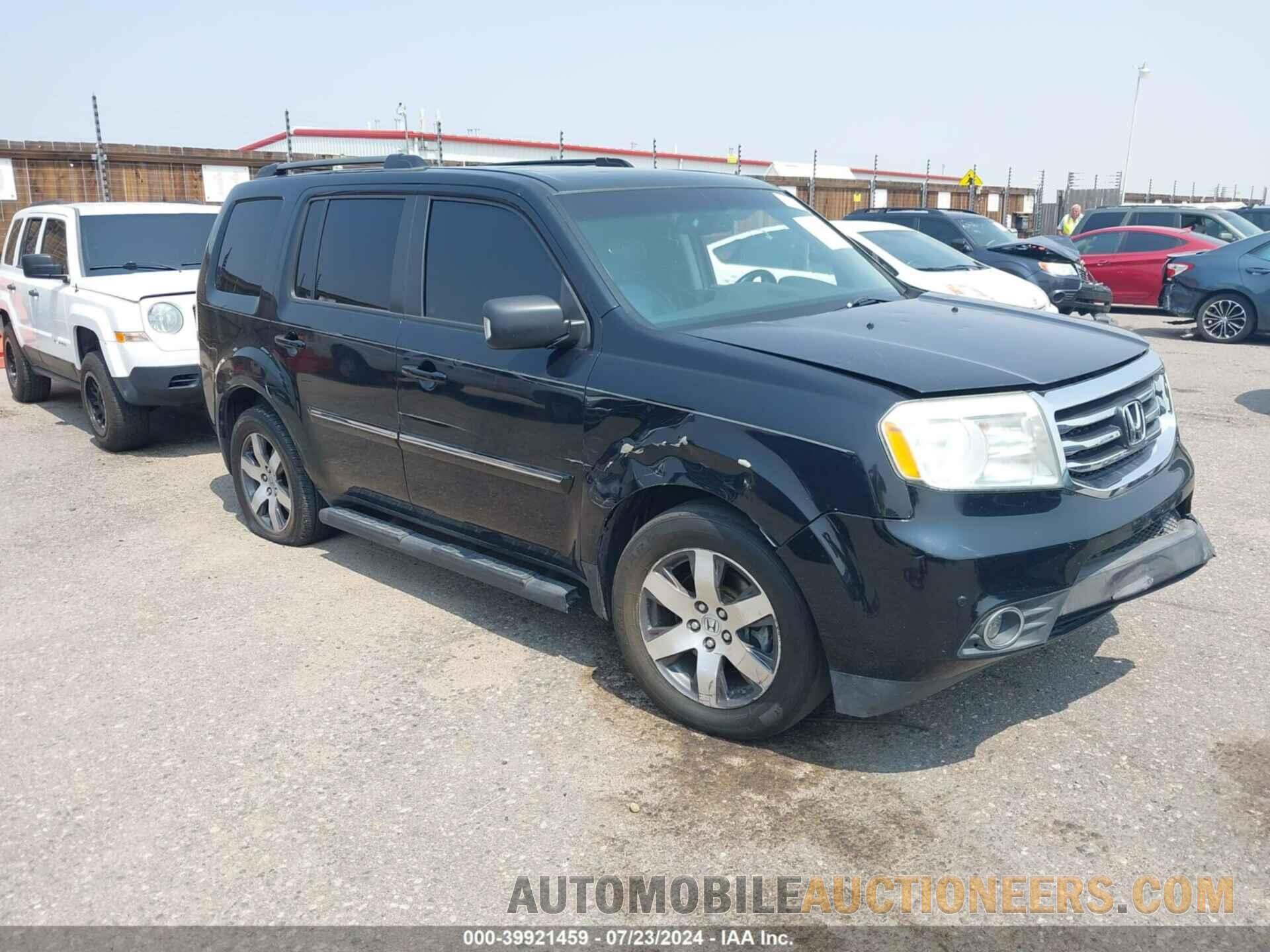 5FNYF4H99CB082487 HONDA PILOT 2012