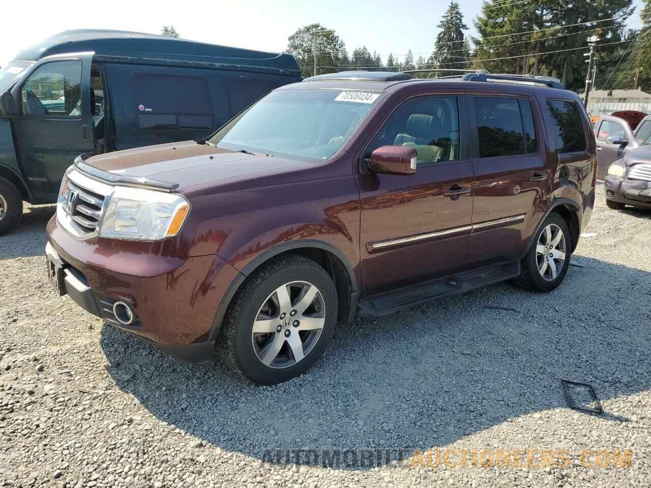 5FNYF4H99DB066226 HONDA PILOT 2013