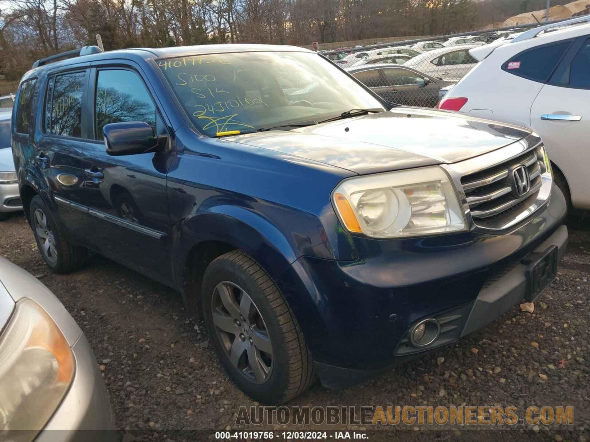 5FNYF4H99EB026102 HONDA PILOT 2014