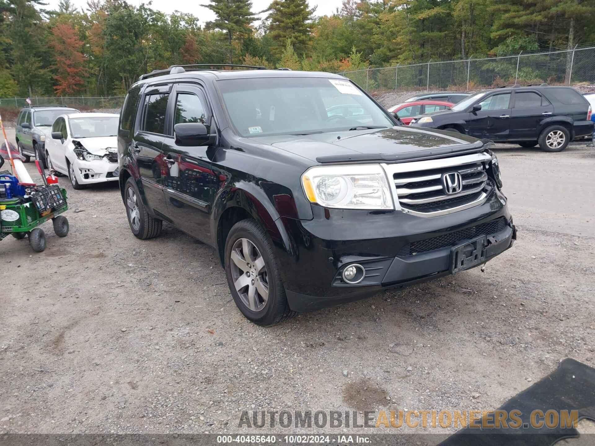 5FNYF4H99EB048598 HONDA PILOT 2014