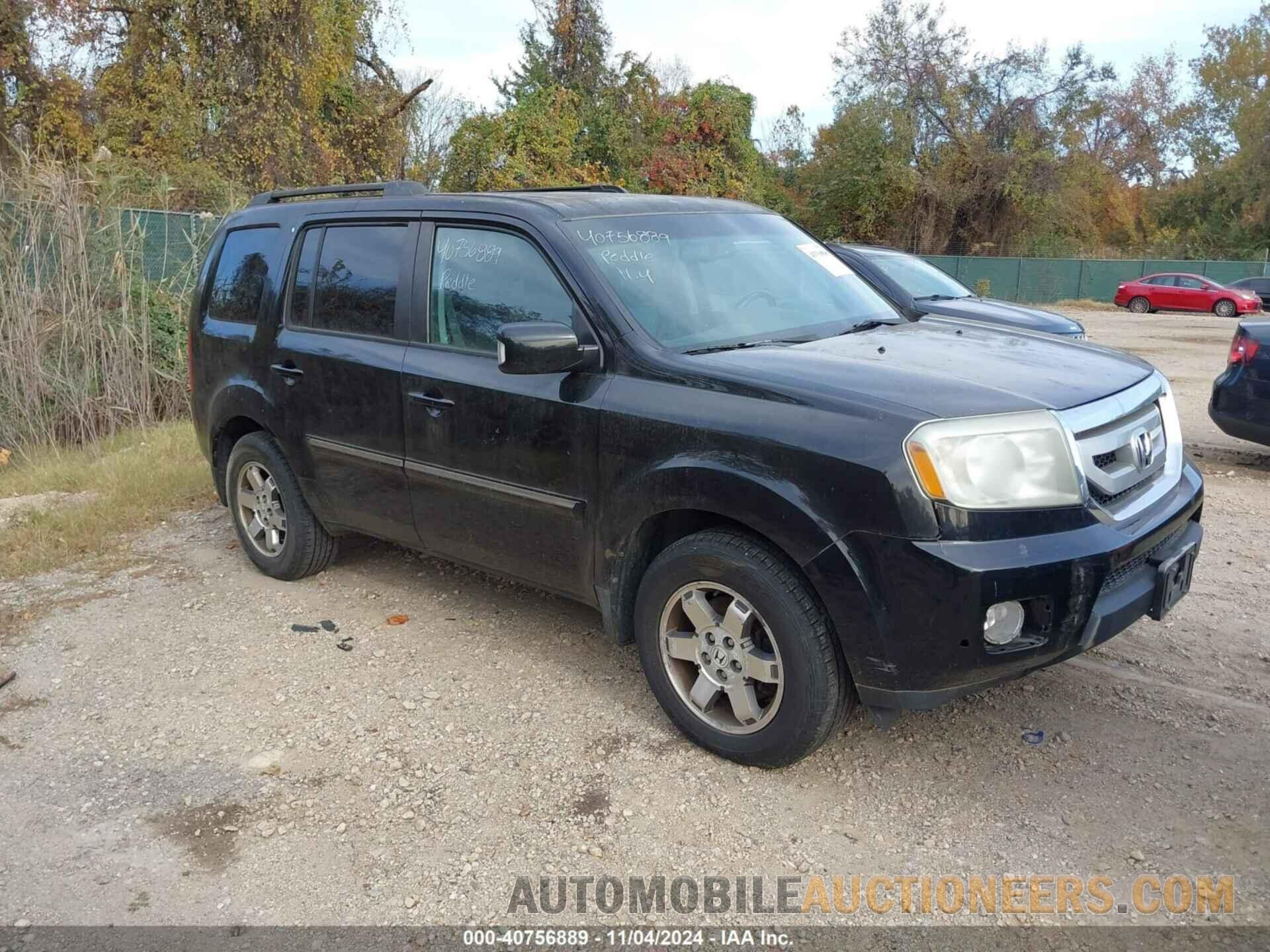 5FNYF4H9XBB075286 HONDA PILOT 2011