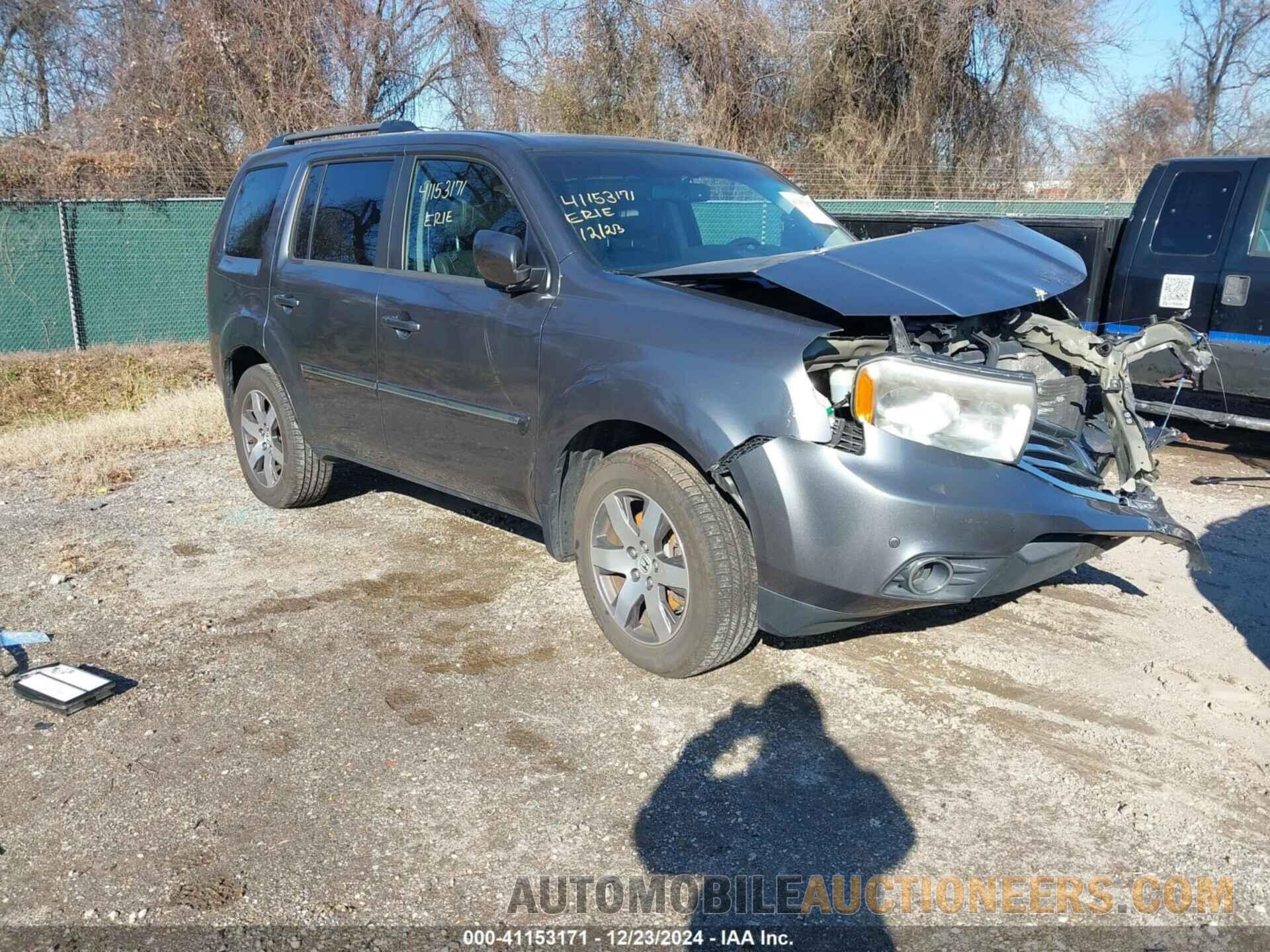 5FNYF4H9XDB001482 HONDA PILOT 2013