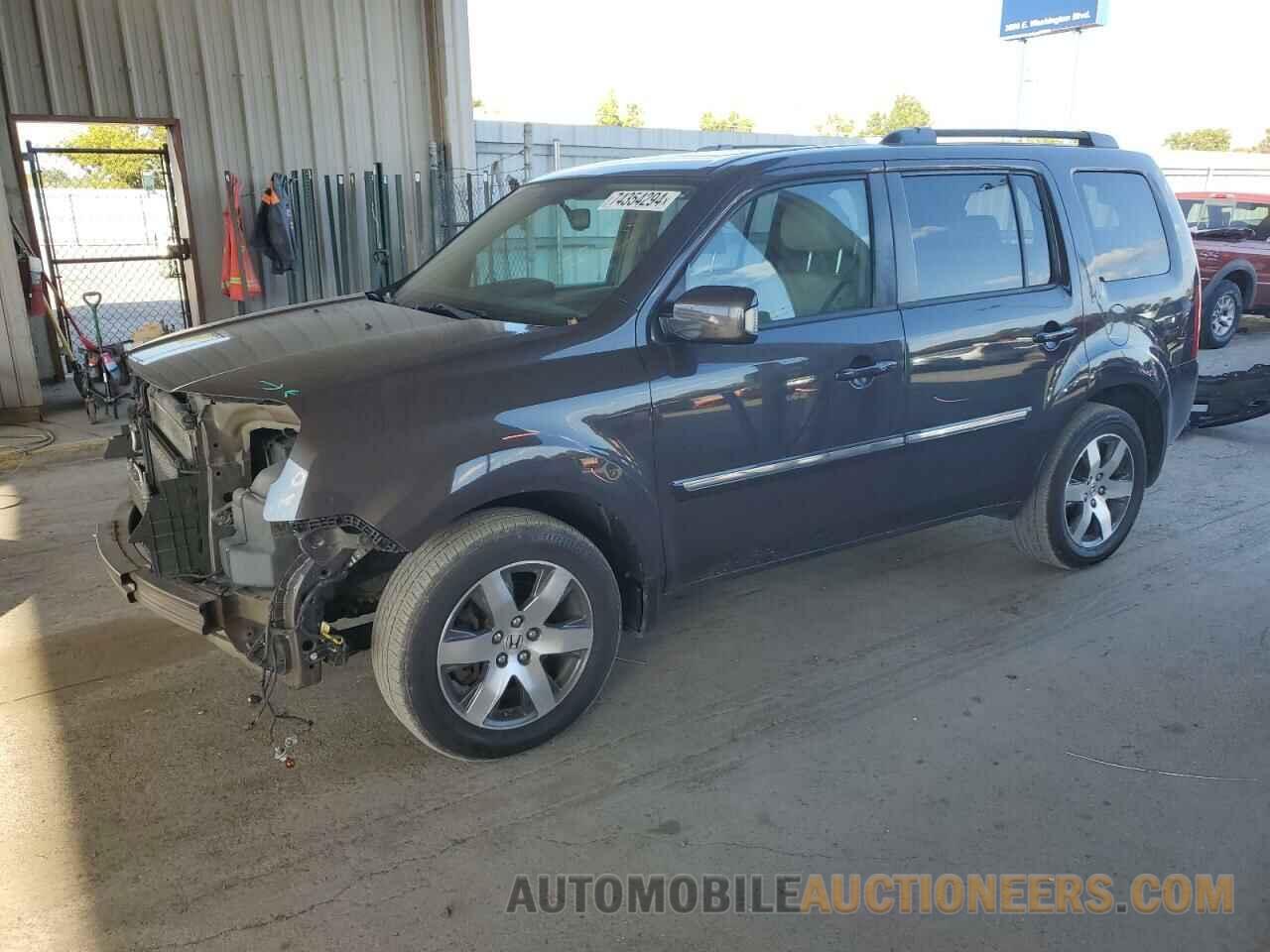 5FNYF4H9XDB005418 HONDA PILOT 2013