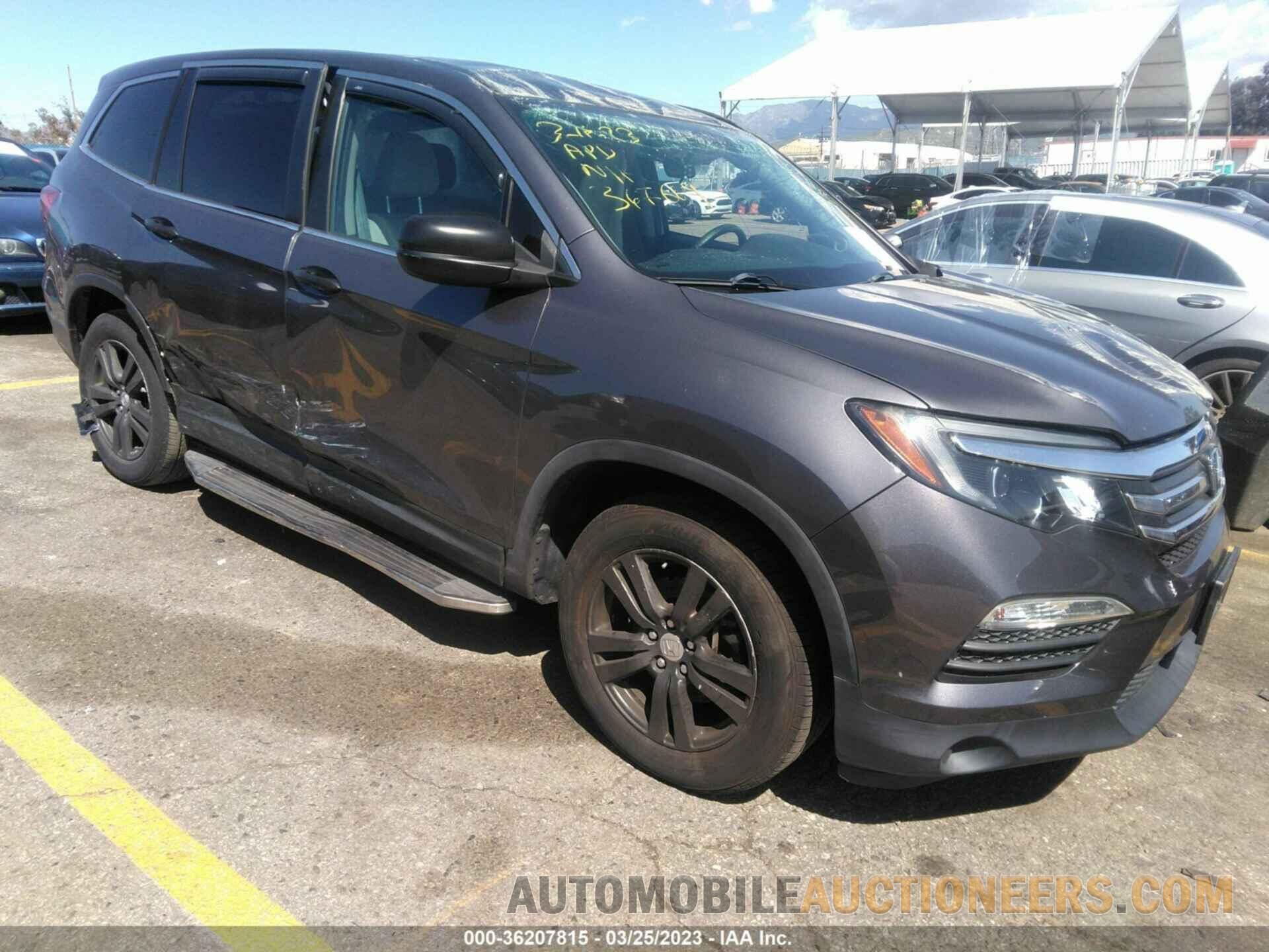 5FNYF5H10JB009005 HONDA PILOT 2018