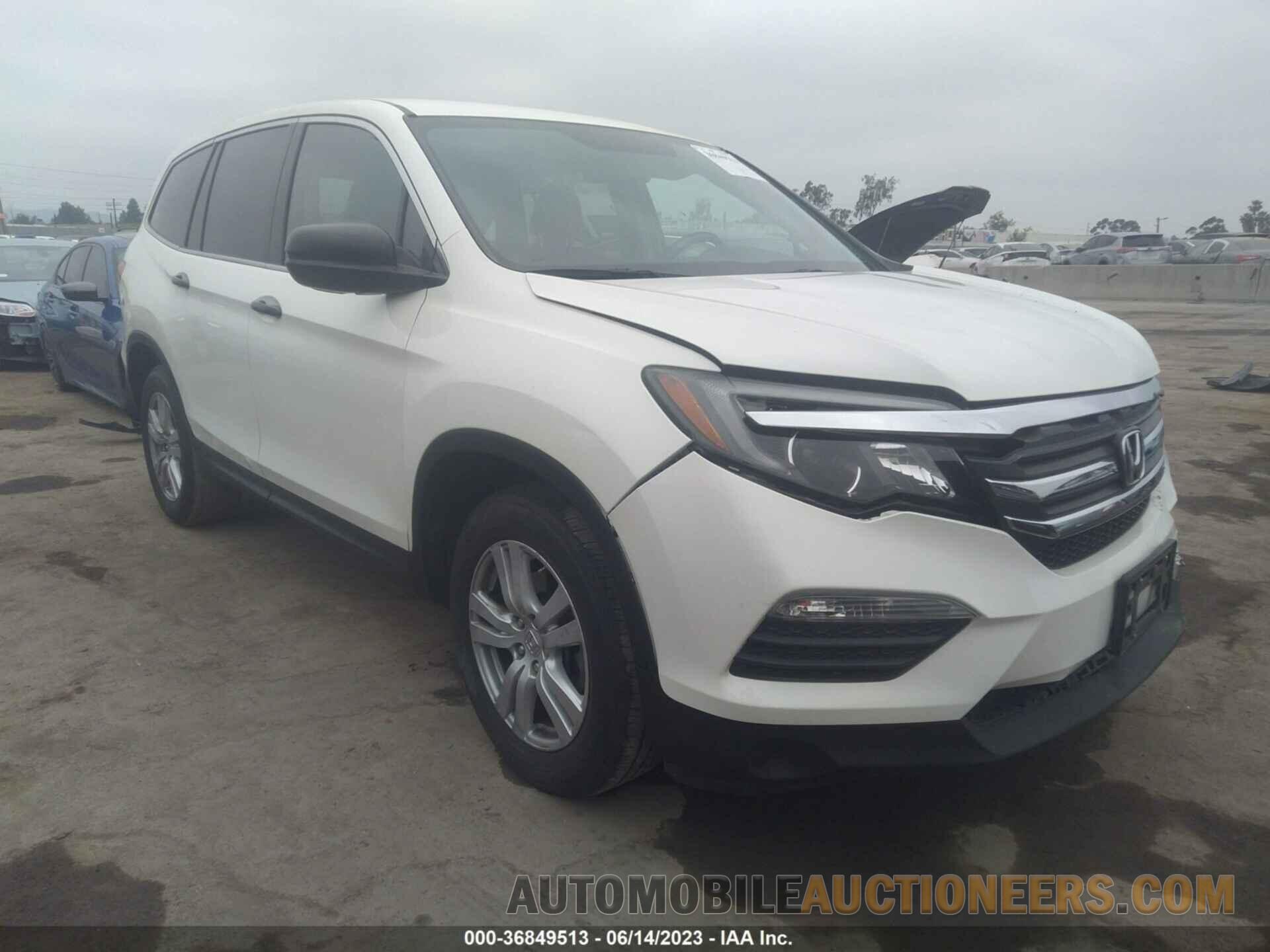 5FNYF5H11JB029005 HONDA PILOT 2018