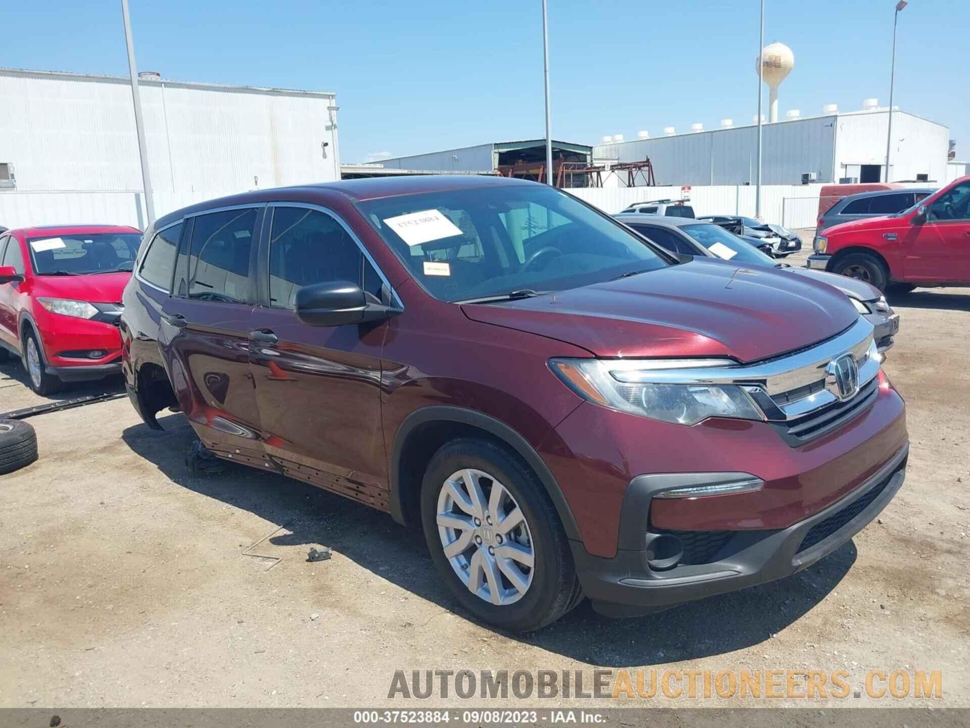 5FNYF5H11KB013212 HONDA PILOT 2019