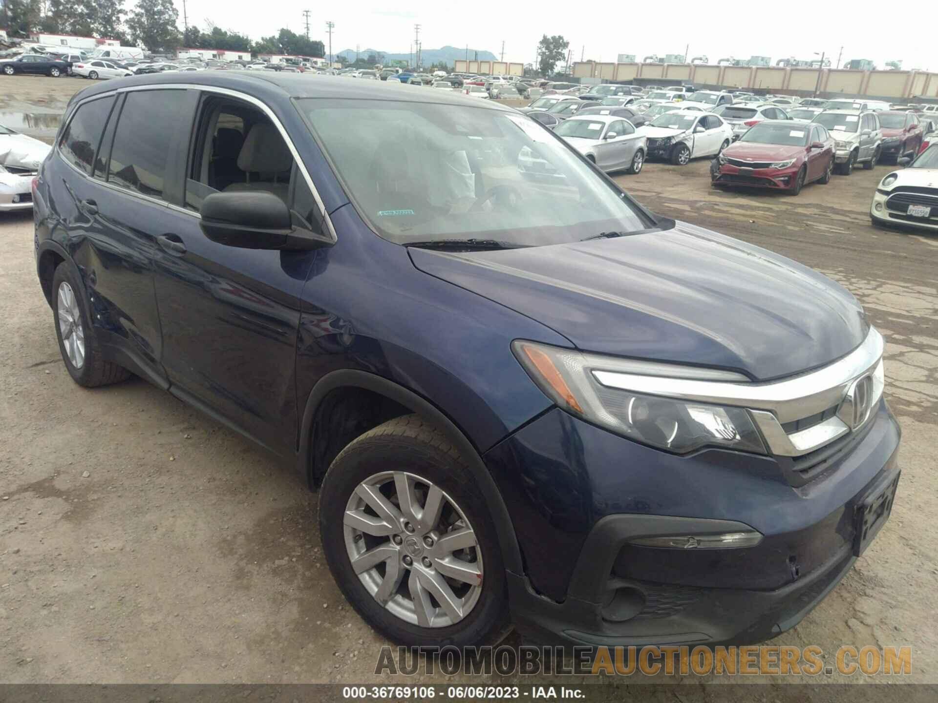 5FNYF5H11KB045786 HONDA PILOT 2019