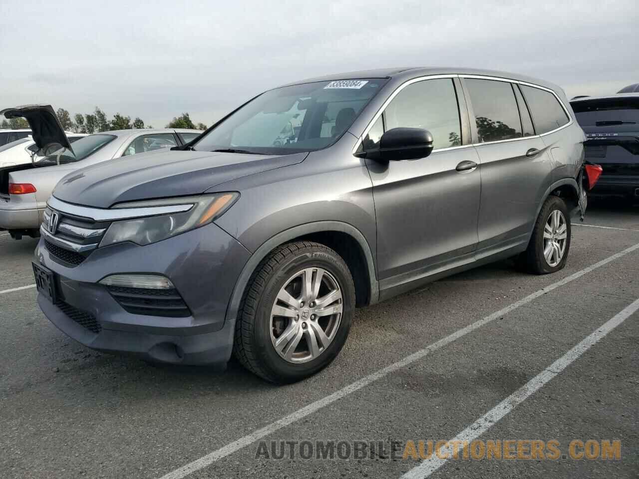 5FNYF5H12GB006695 HONDA PILOT 2016