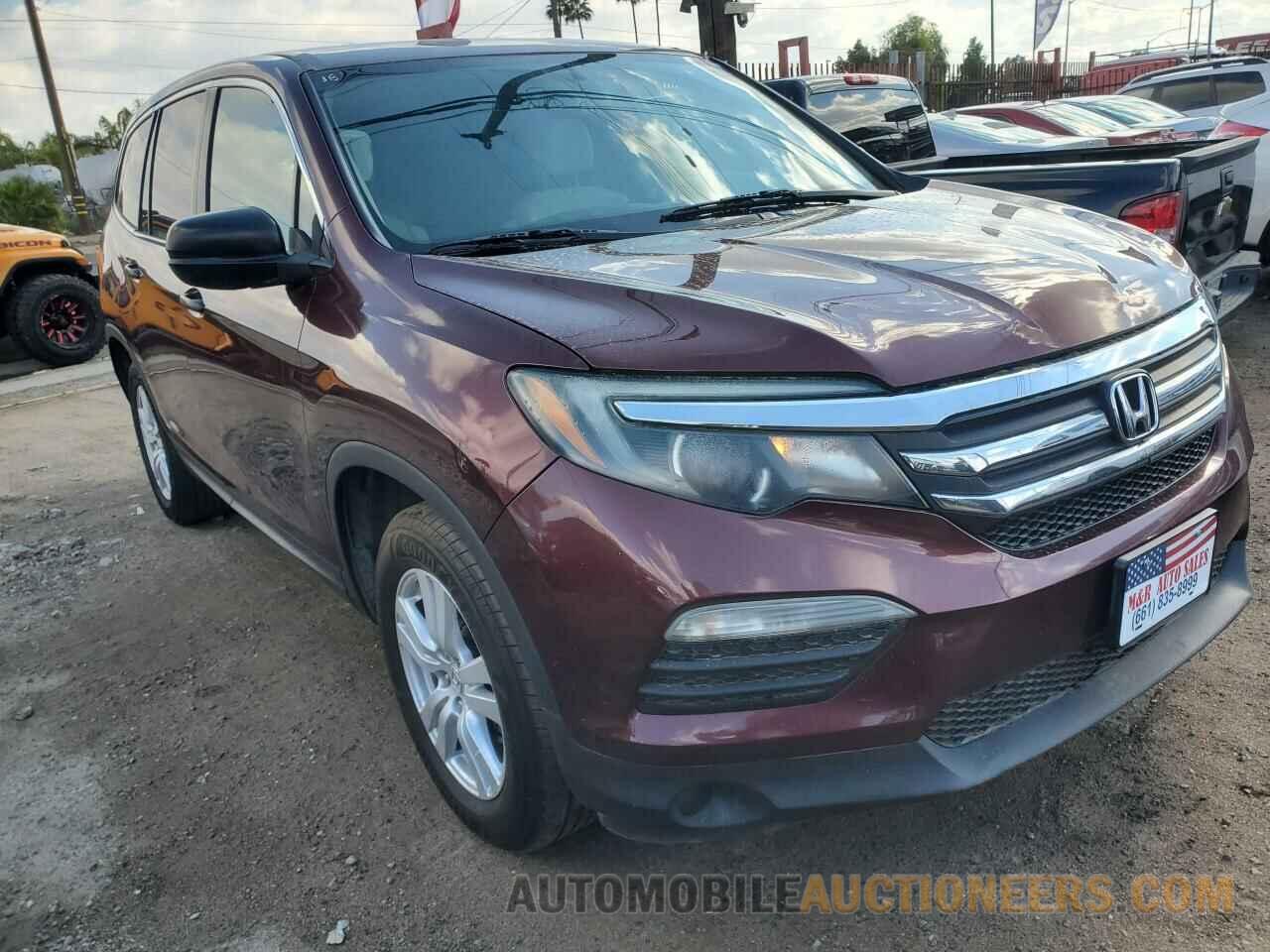 5FNYF5H12JB027862 HONDA PILOT 2018