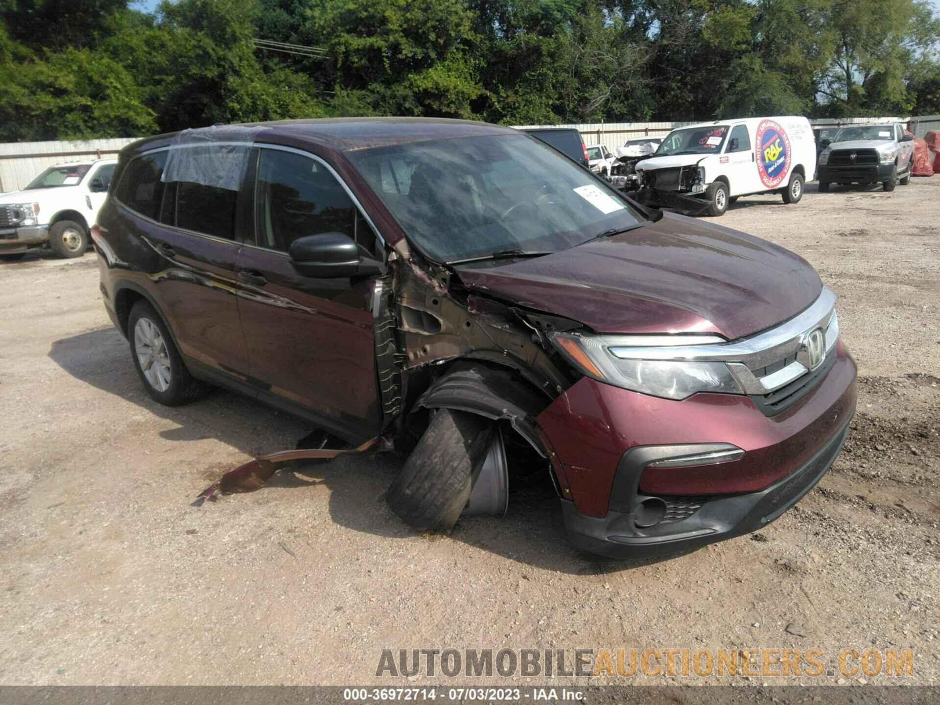 5FNYF5H12KB026602 HONDA PILOT 2019