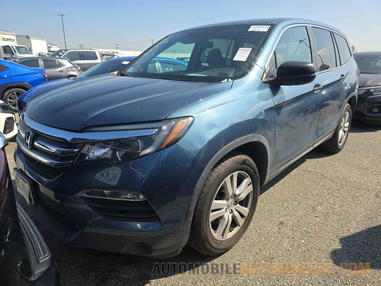 5FNYF5H13JB024713 Honda Pilot 2018