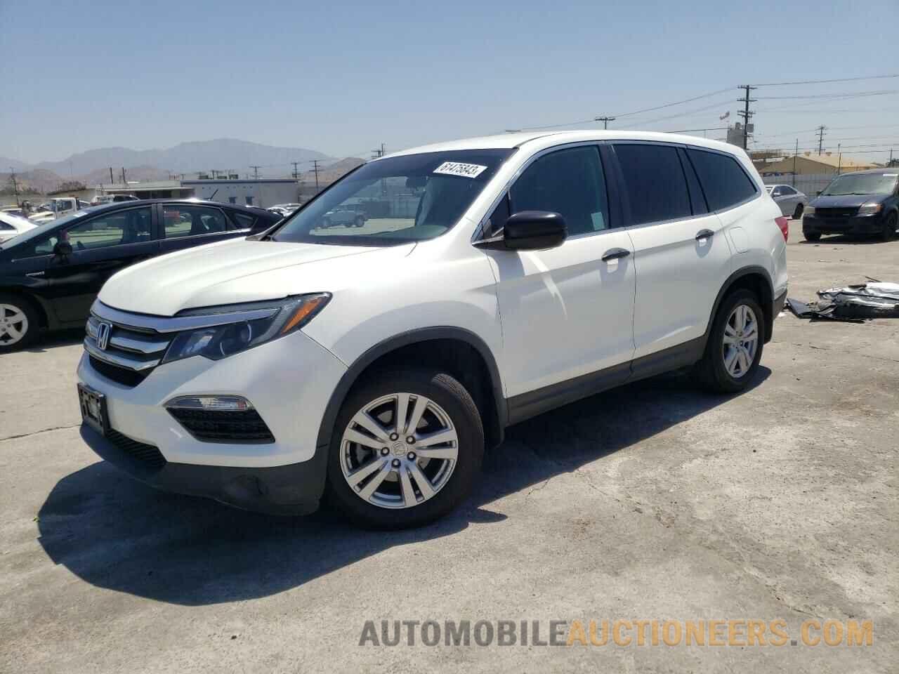 5FNYF5H14JB011369 HONDA PILOT 2018