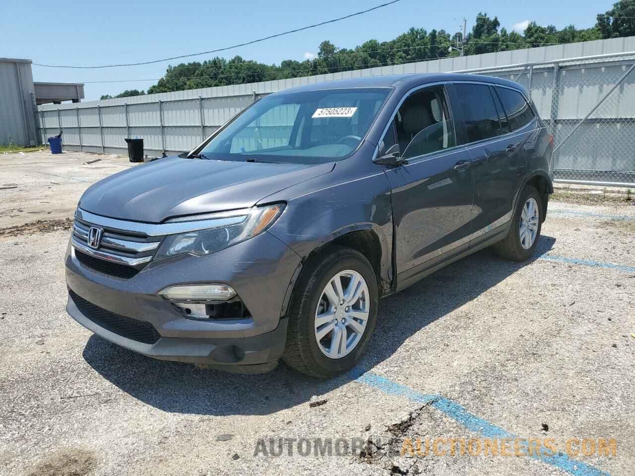 5FNYF5H14JB028544 HONDA PILOT 2018