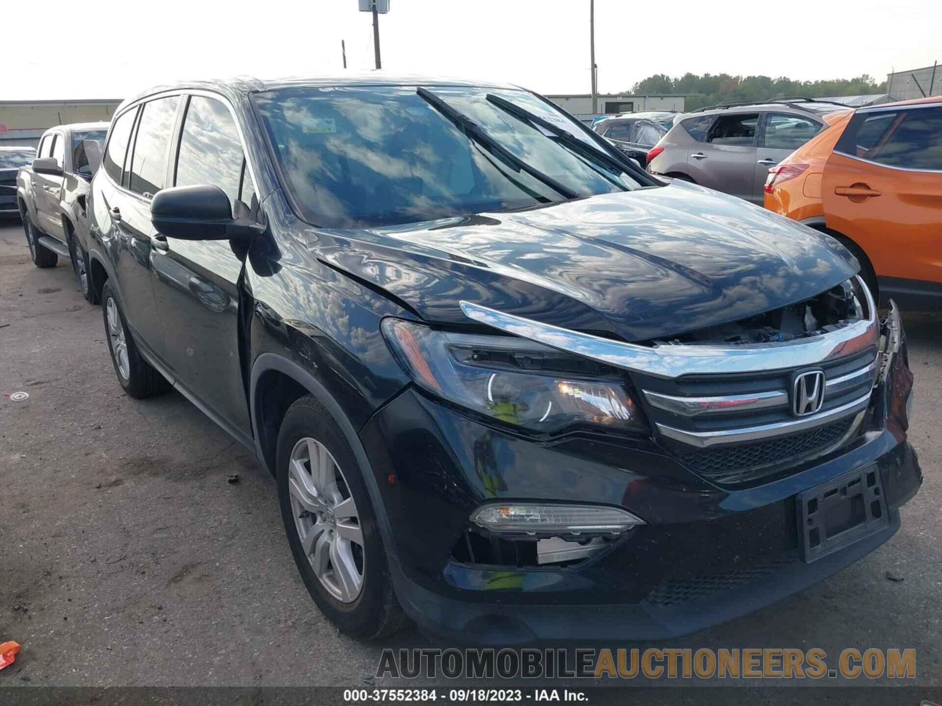 5FNYF5H15JB002891 HONDA PILOT 2018