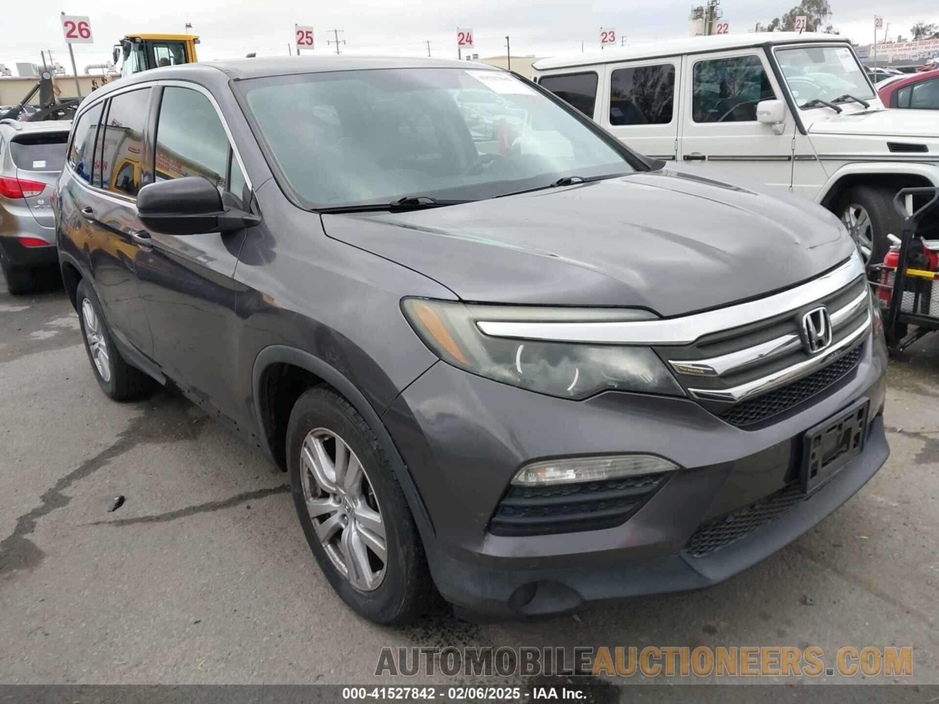 5FNYF5H16GB032832 HONDA PILOT 2016