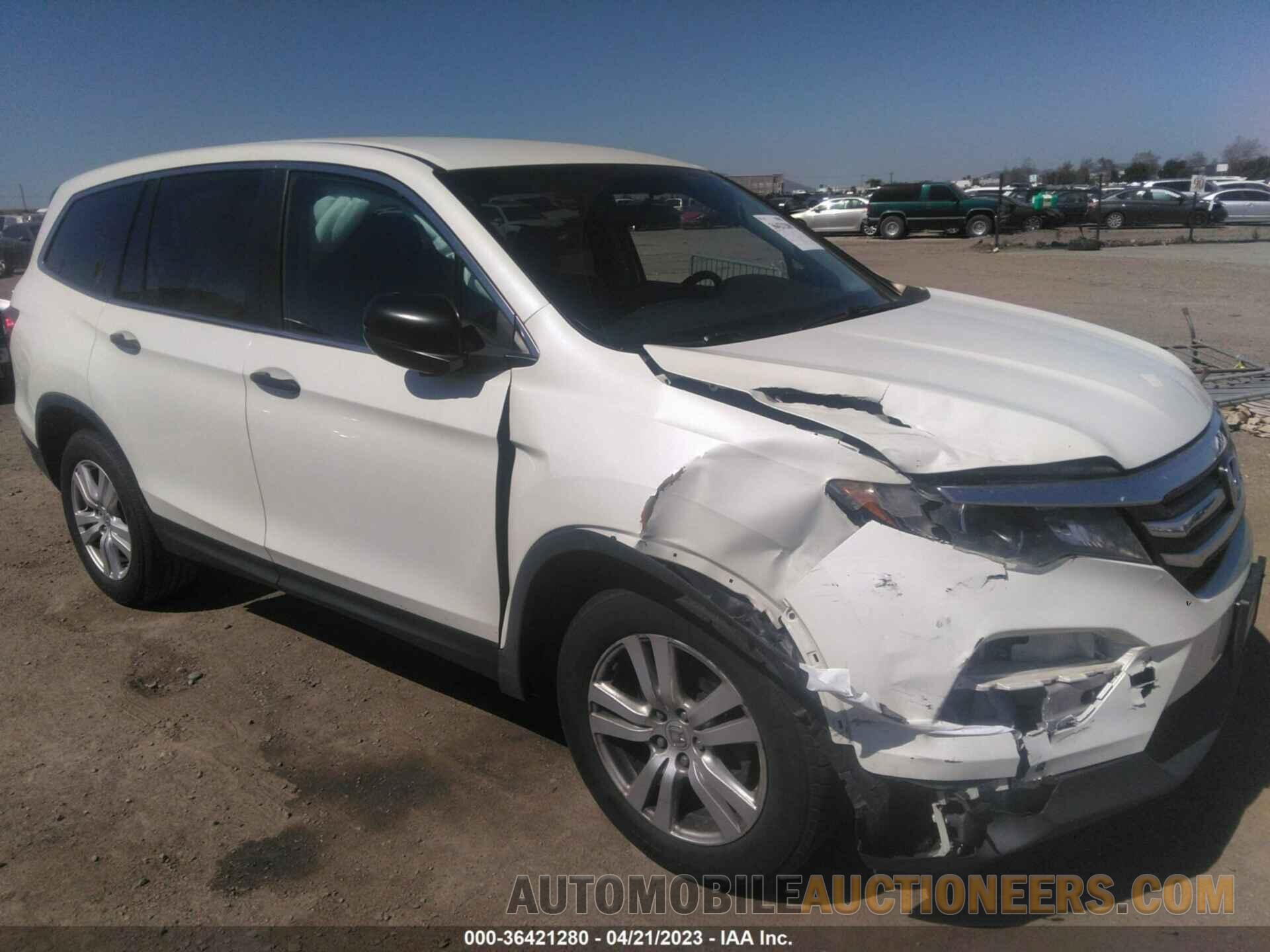 5FNYF5H16JB028643 HONDA PILOT 2018