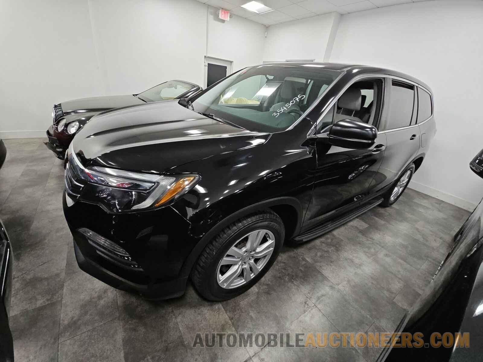 5FNYF5H17GB027672 Honda Pilot 2016