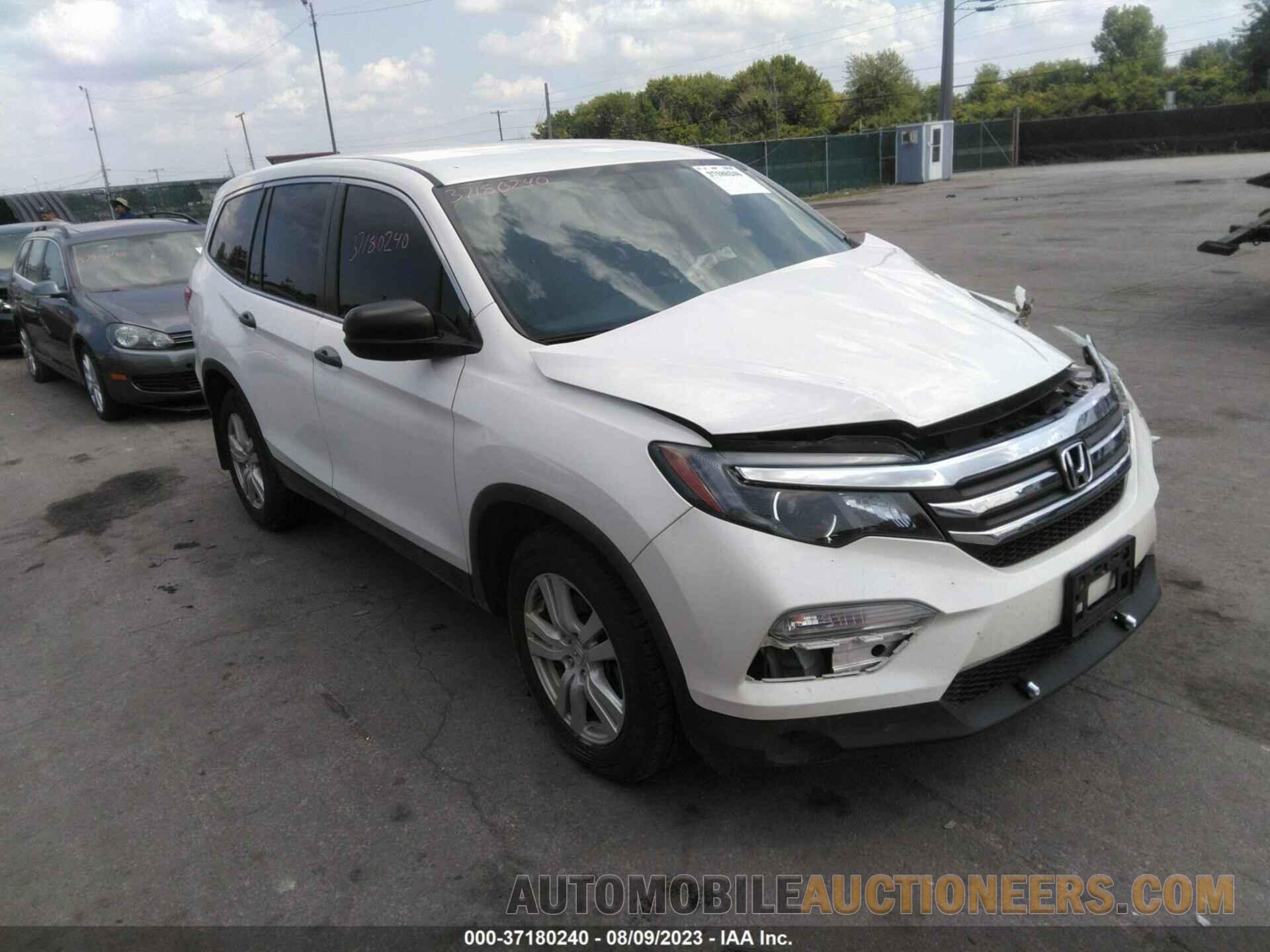 5FNYF5H17JB026514 HONDA PILOT 2018