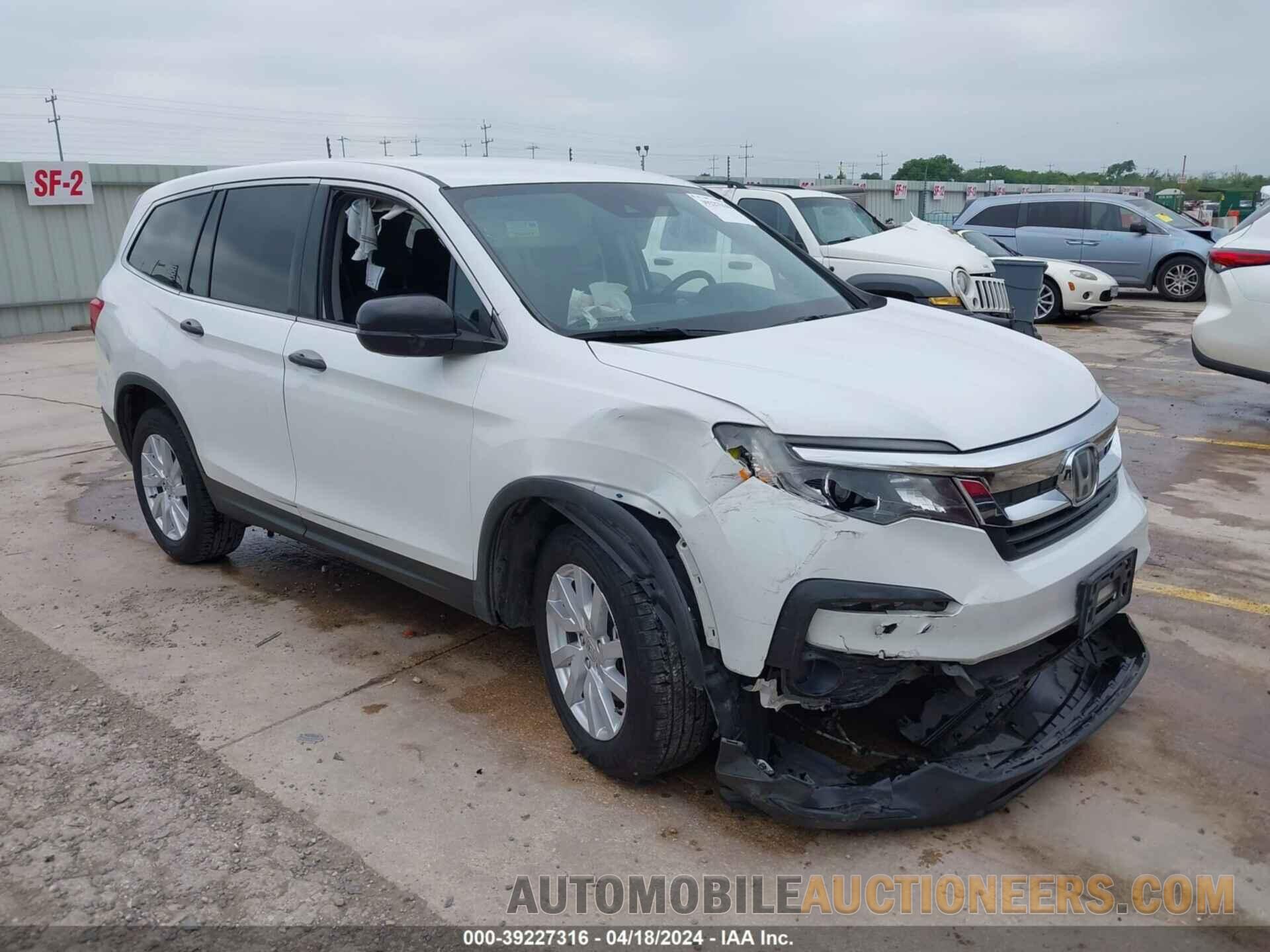 5FNYF5H18LB008056 HONDA PILOT 2020