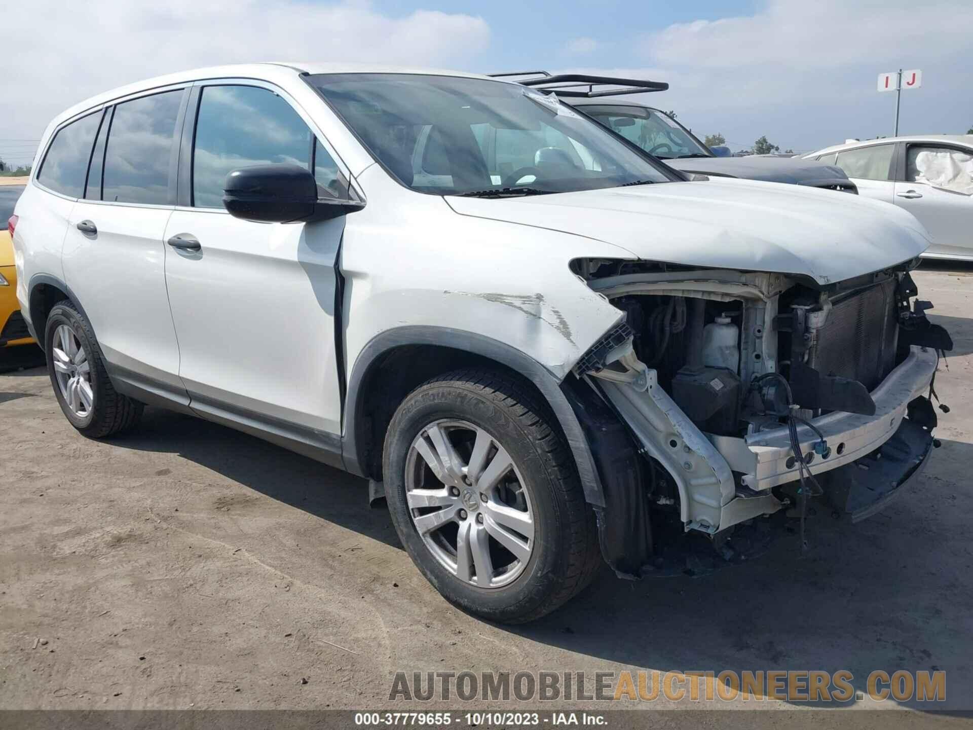 5FNYF5H19JB010752 HONDA PILOT 2018