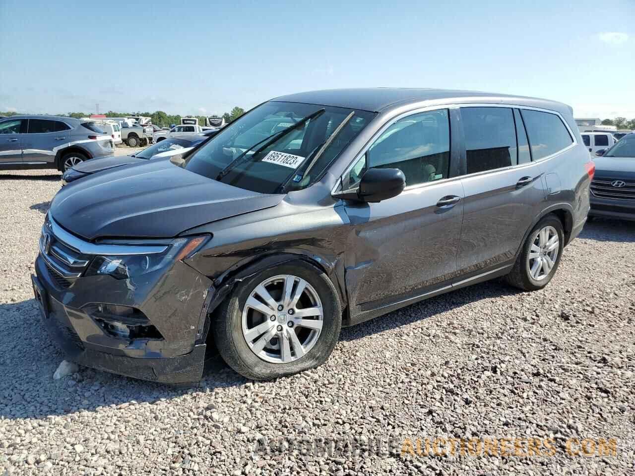 5FNYF5H19JB028524 HONDA PILOT 2018