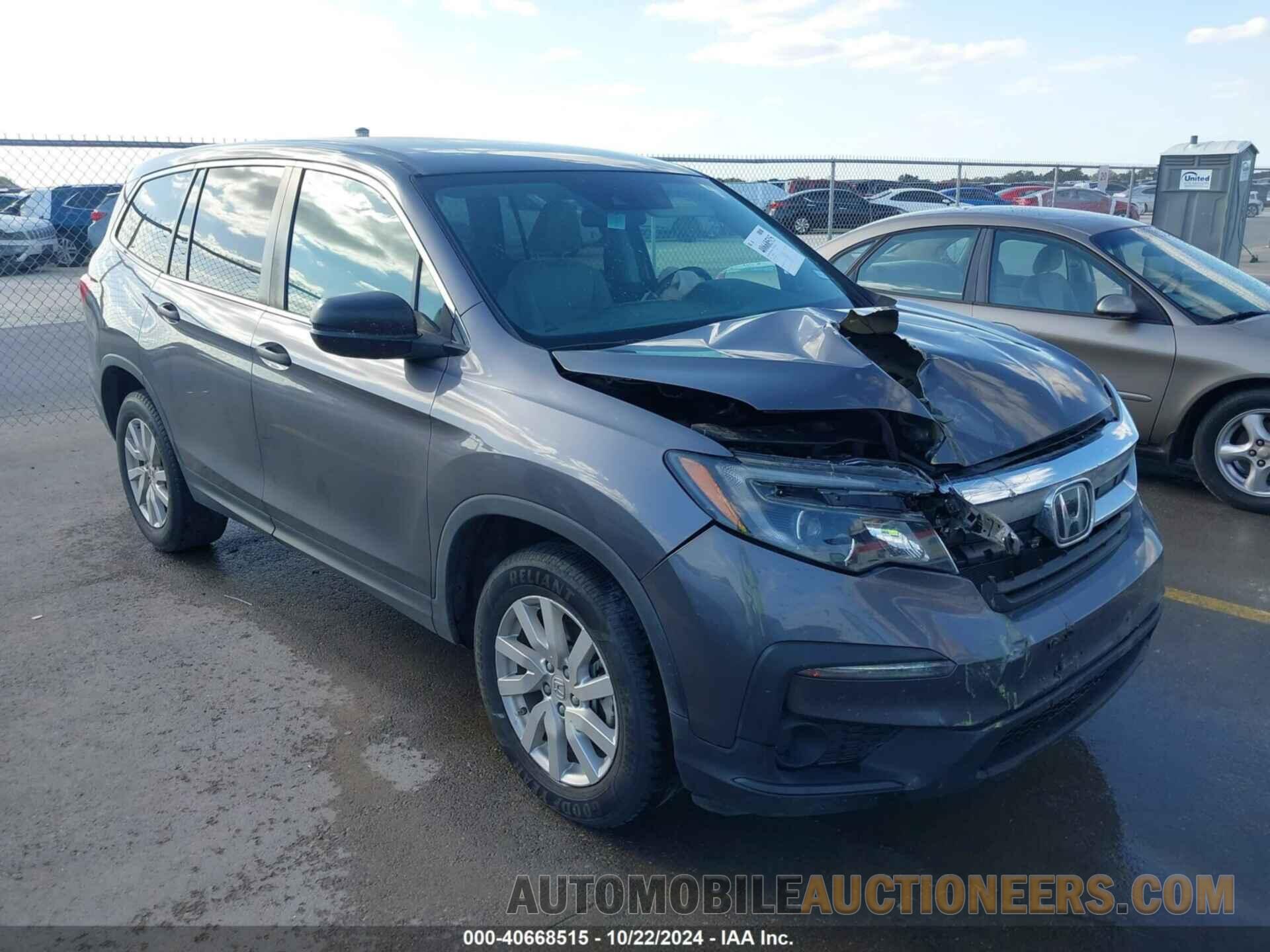 5FNYF5H19KB022627 HONDA PILOT 2019