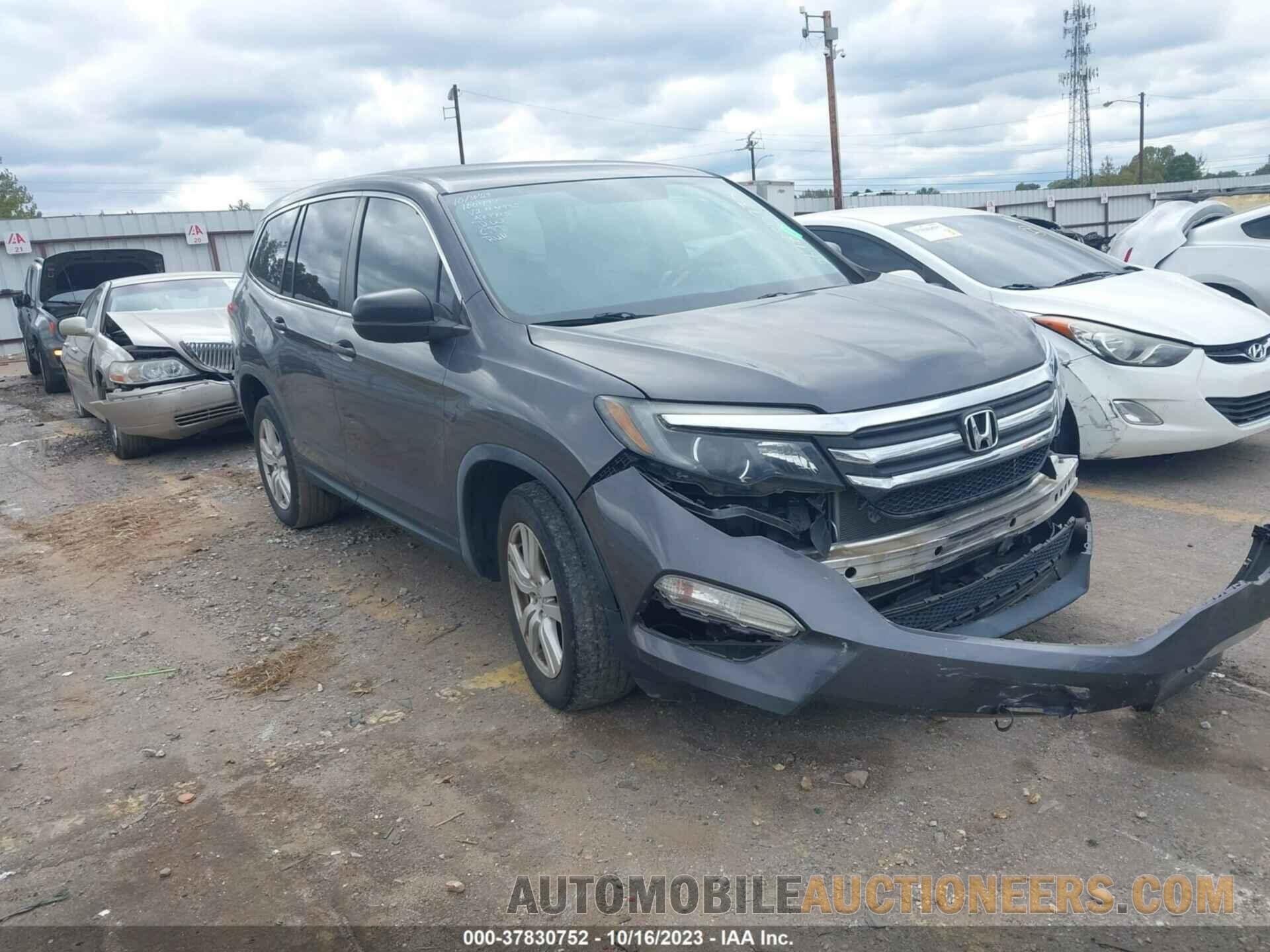 5FNYF5H1XJB024952 HONDA PILOT 2018