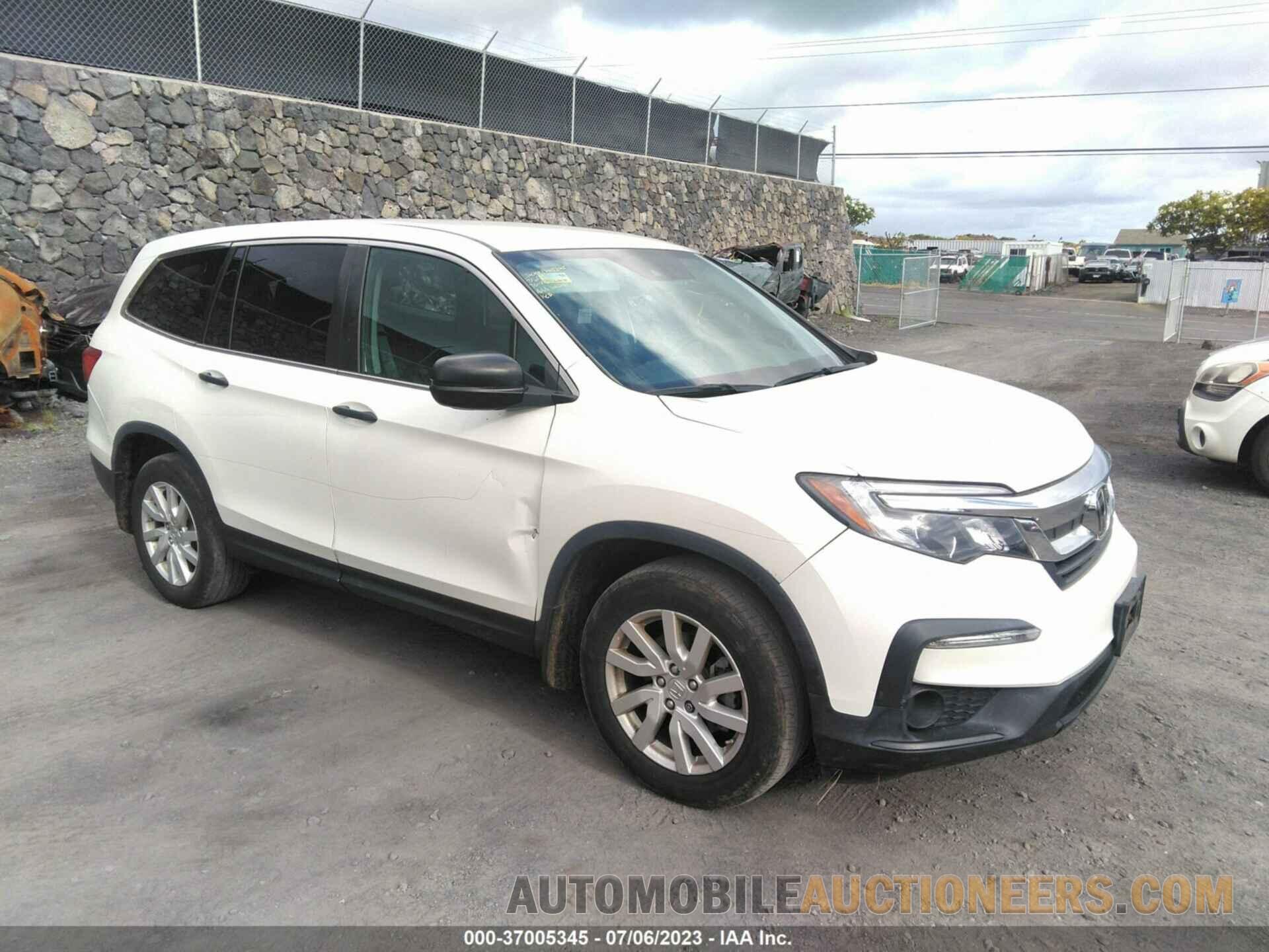 5FNYF5H1XKB017274 HONDA PILOT 2019