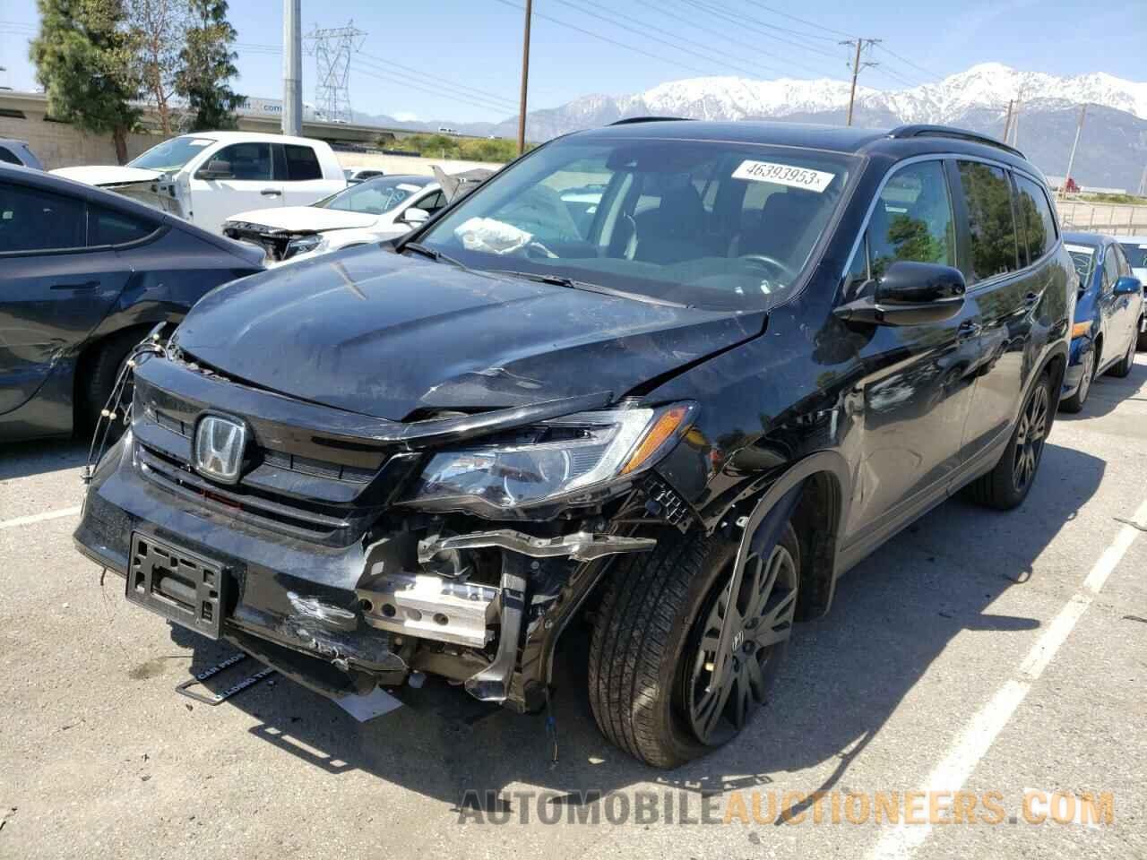 5FNYF5H20MB022625 HONDA PILOT 2021