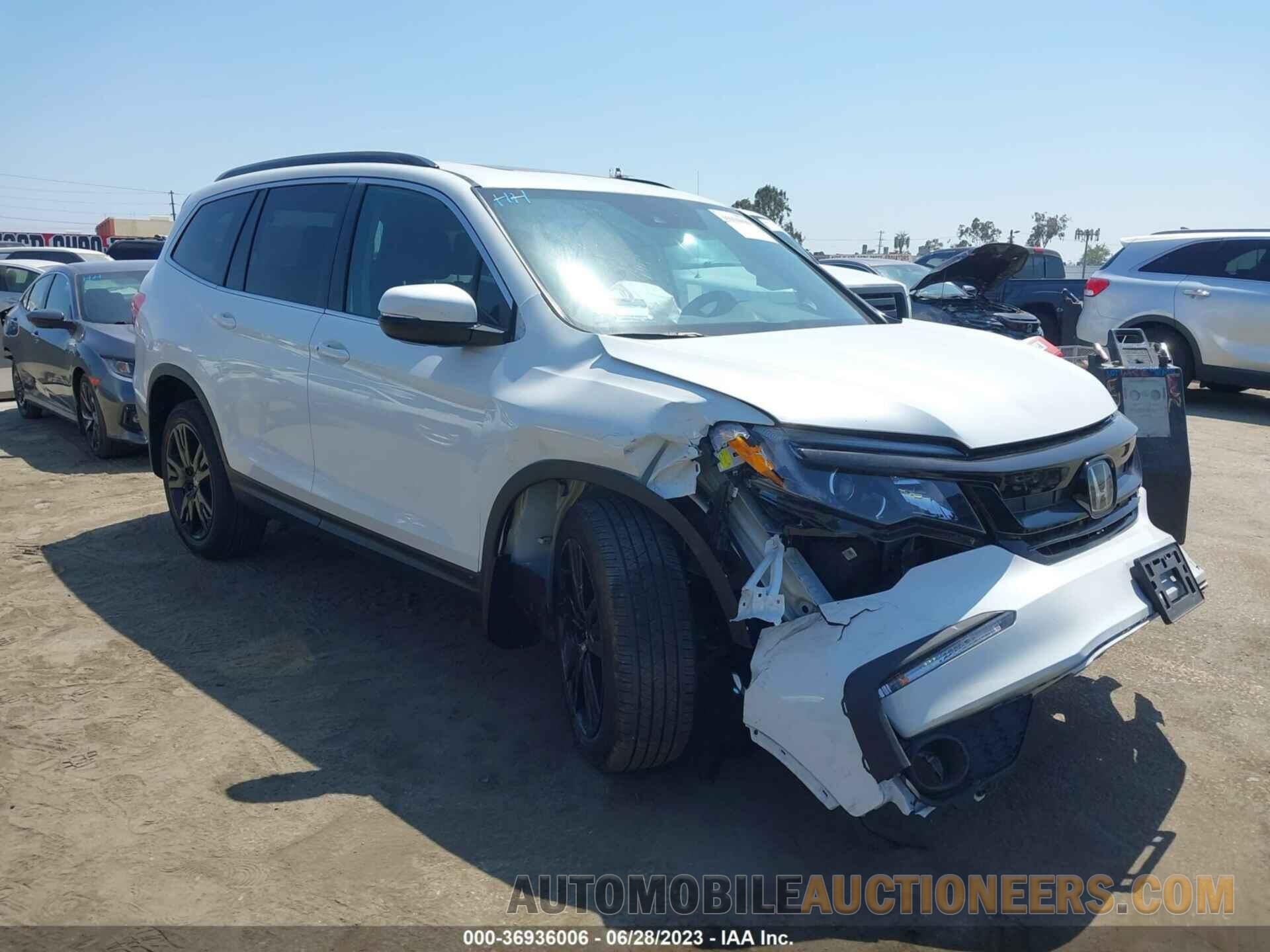 5FNYF5H23NB010891 HONDA PILOT 2022