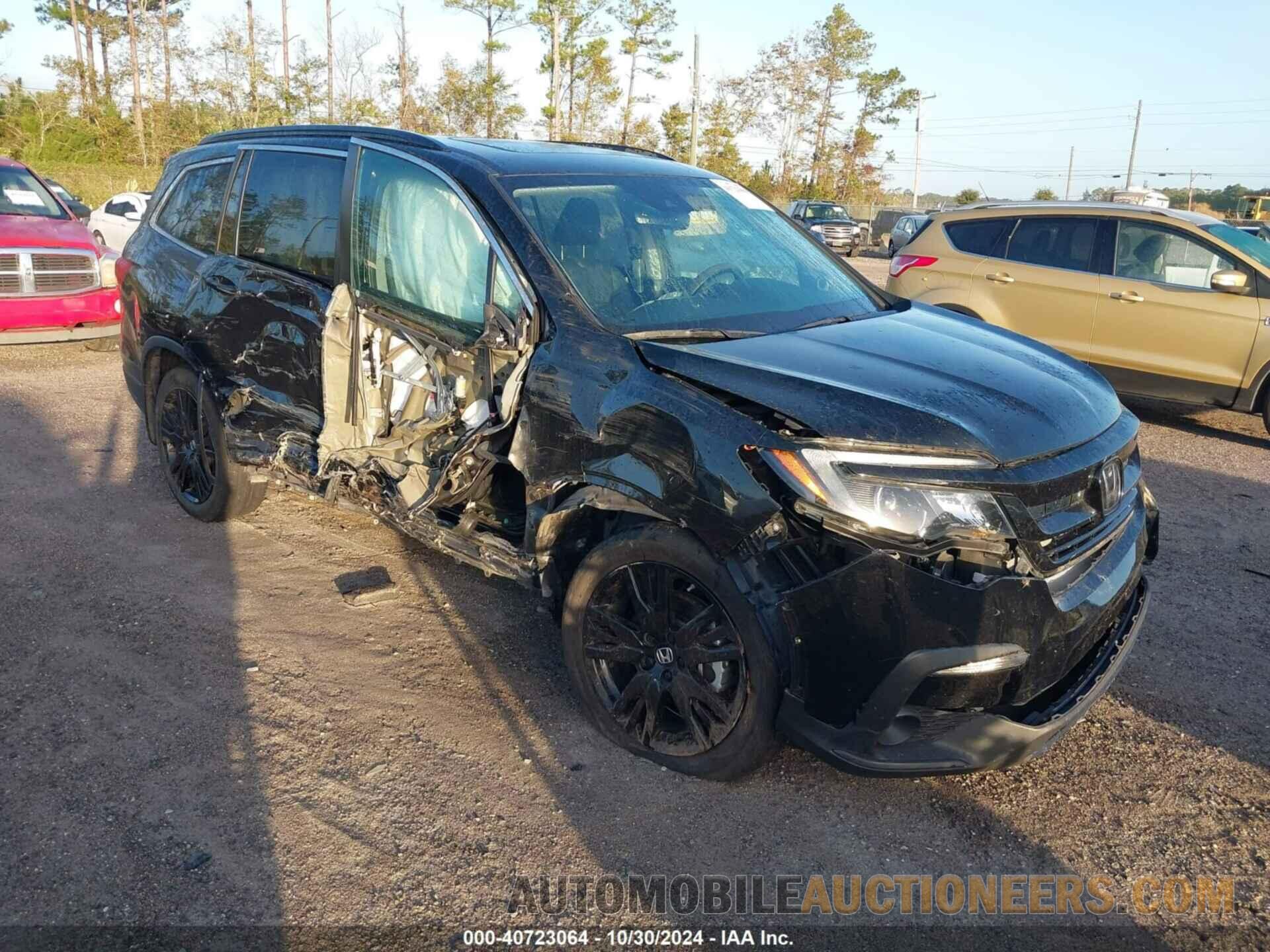 5FNYF5H23NB011619 HONDA PILOT 2022