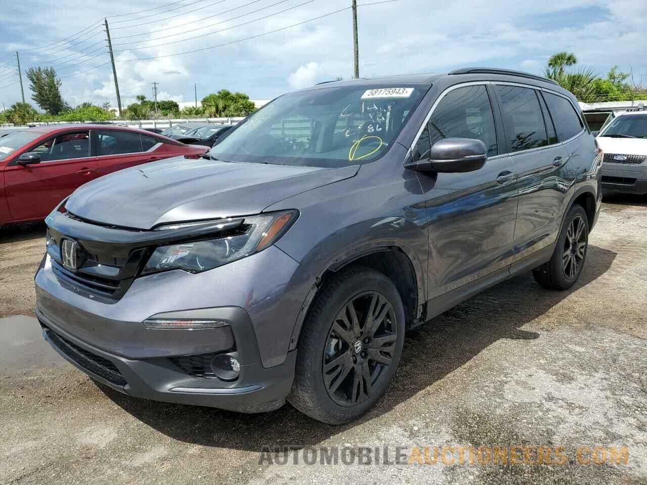 5FNYF5H23NB022586 HONDA PILOT 2022