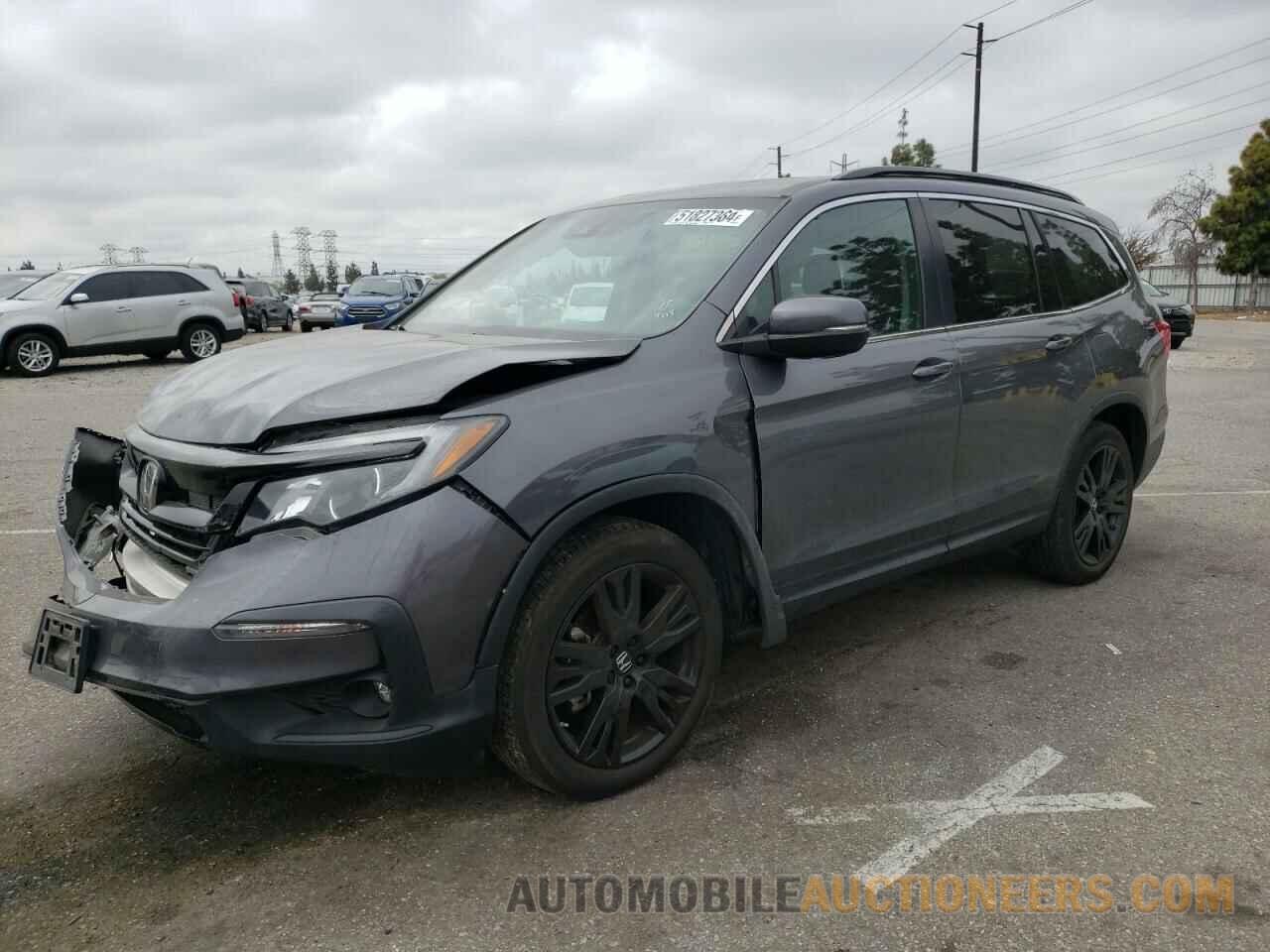 5FNYF5H25MB023124 HONDA PILOT 2021