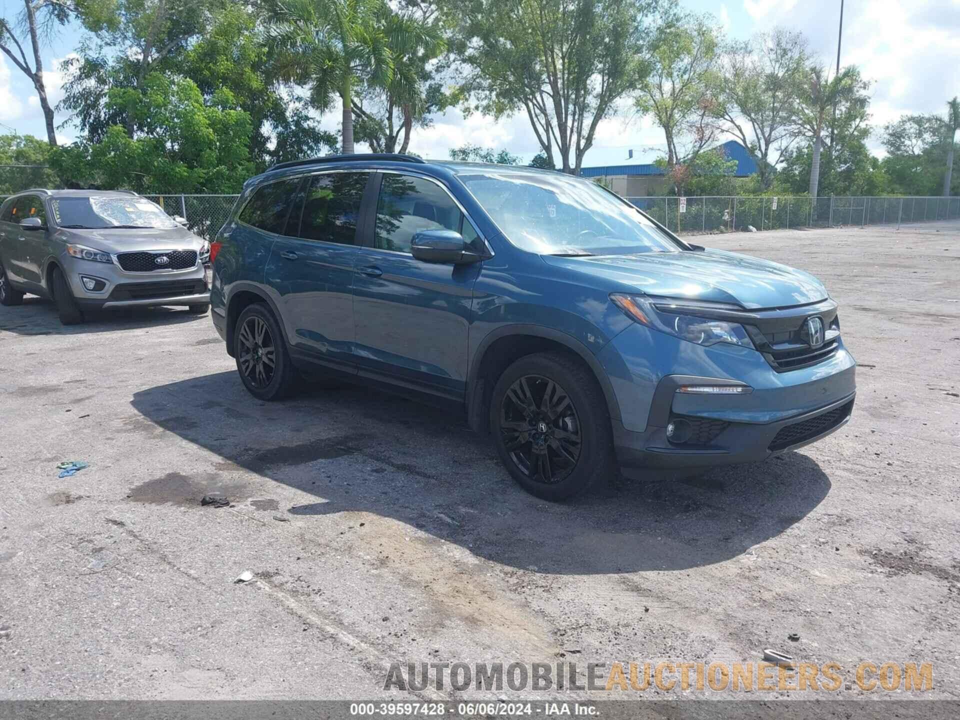 5FNYF5H25MB041980 HONDA PILOT 2021