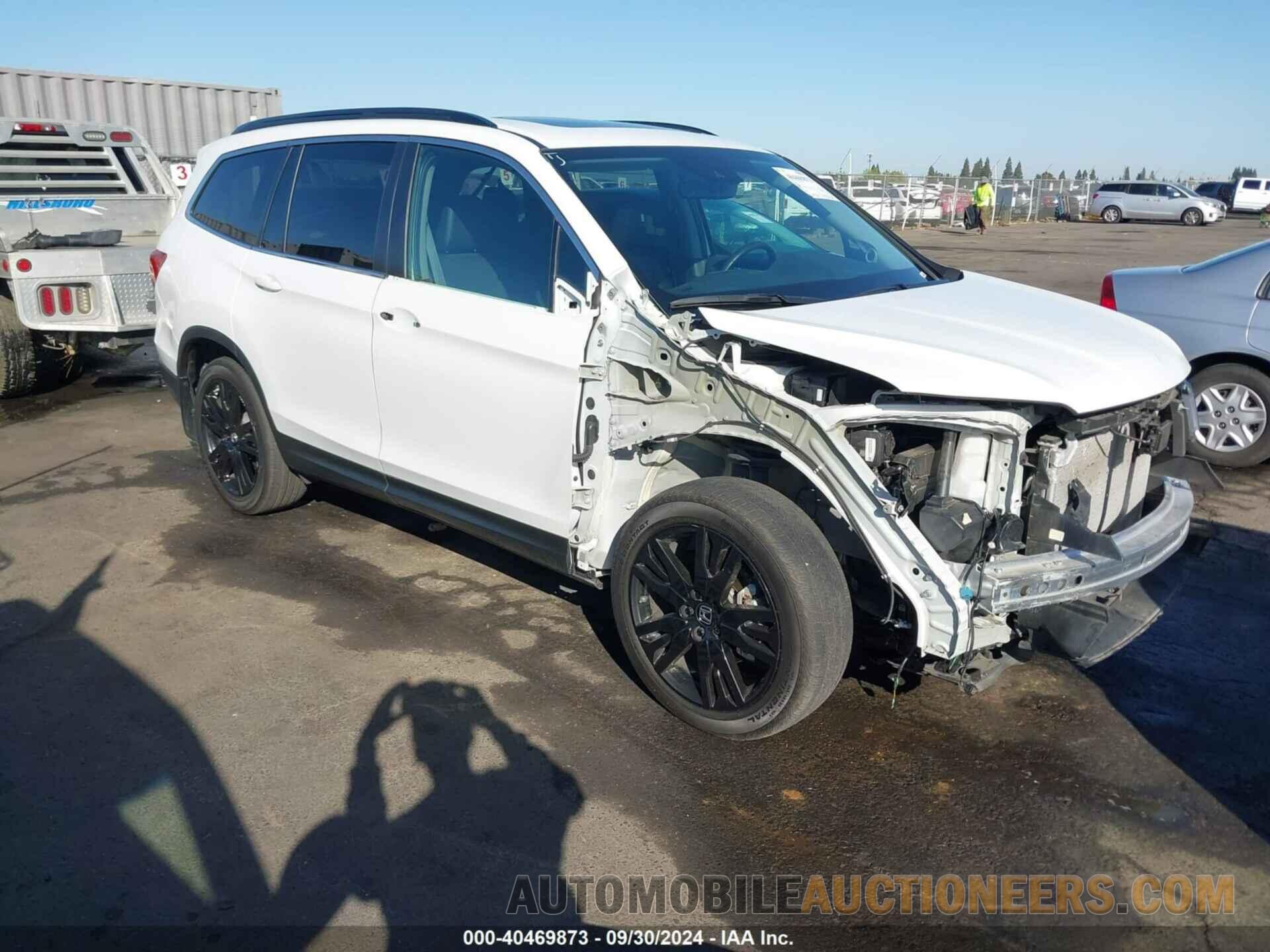 5FNYF5H25NB035288 HONDA PILOT 2022