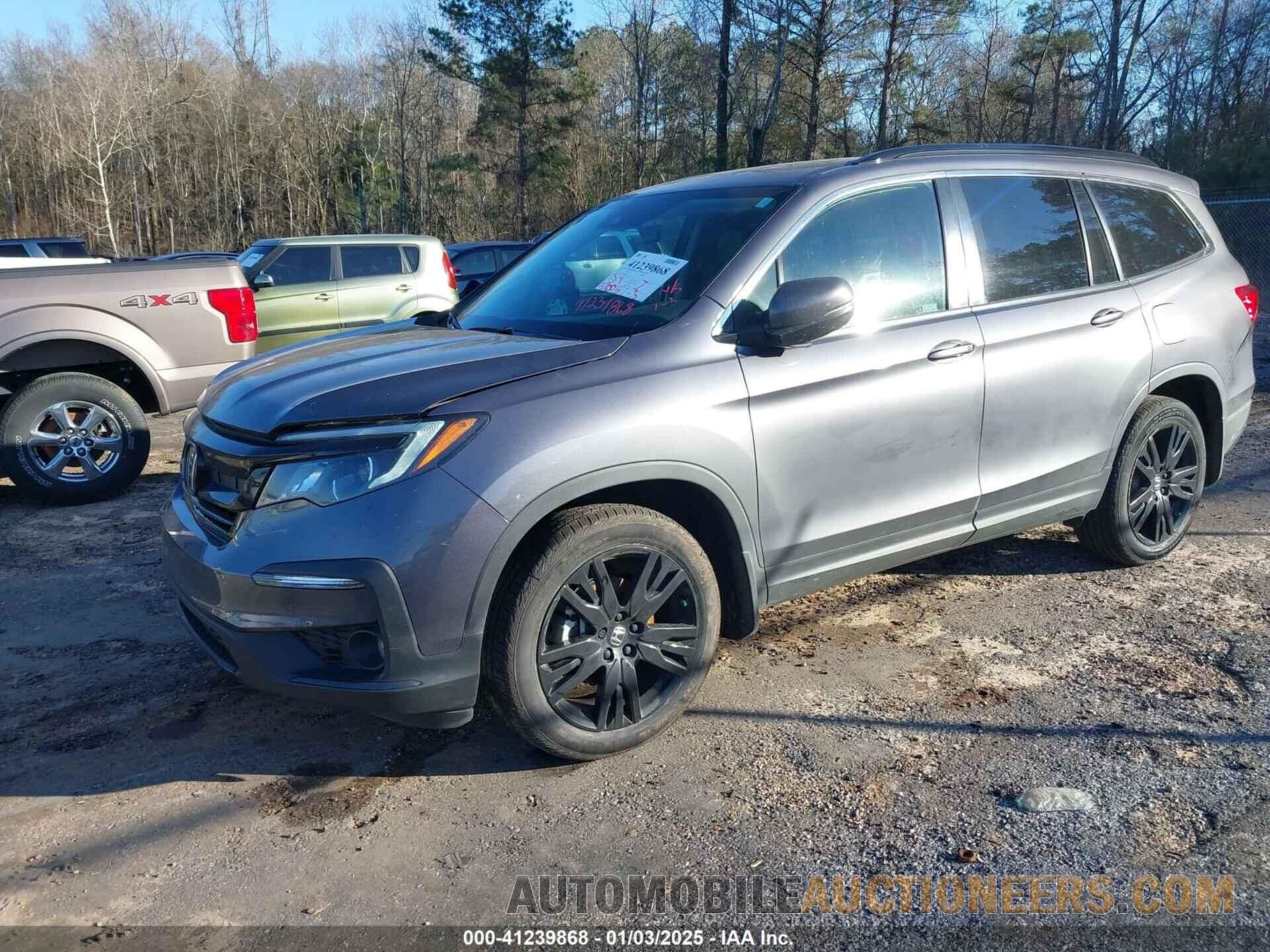 5FNYF5H26NB014269 HONDA PILOT 2022