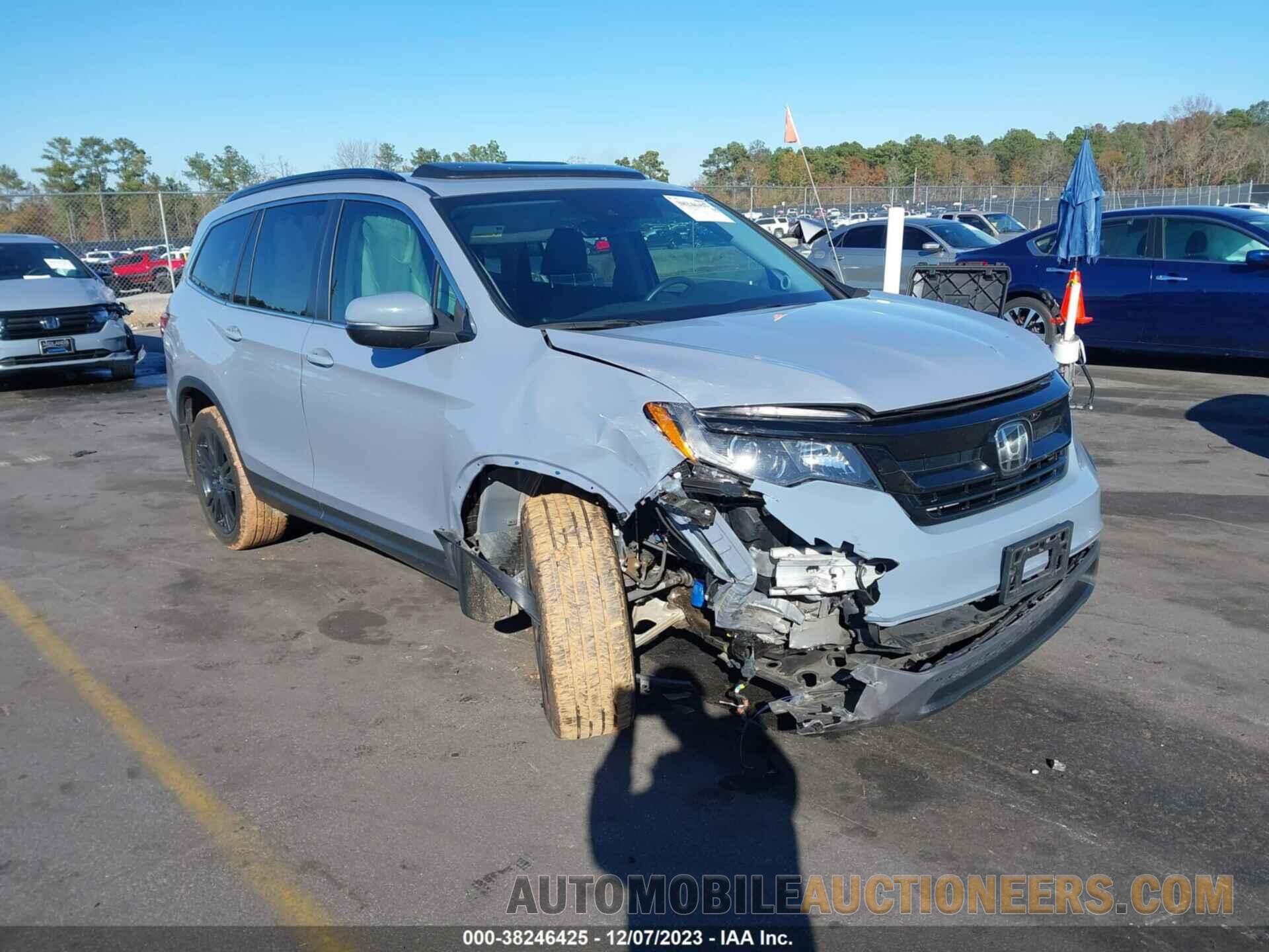 5FNYF5H26NB031296 HONDA PILOT 2022