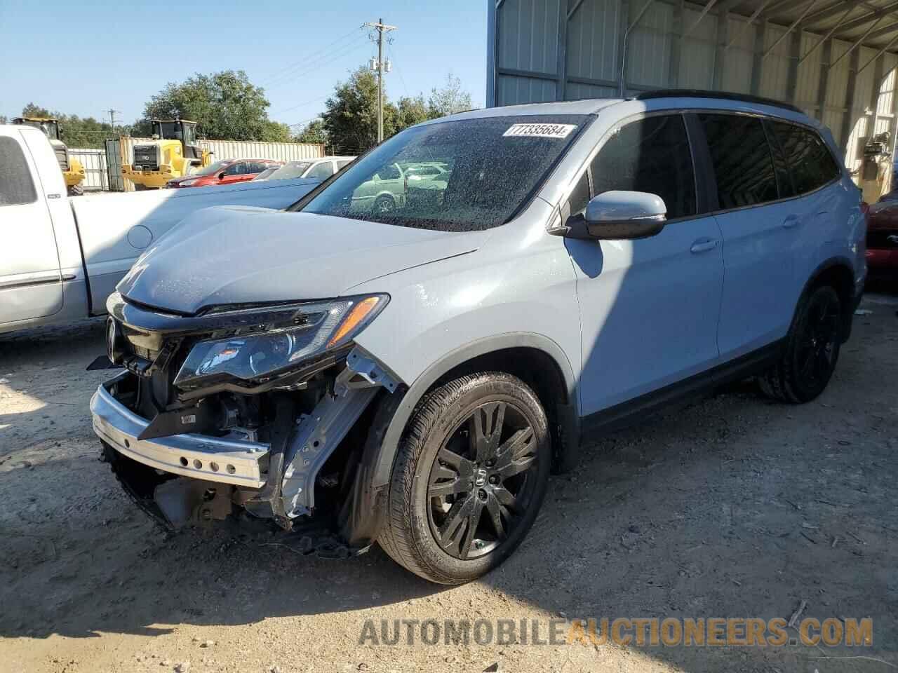 5FNYF5H2XNB018003 HONDA PILOT 2022