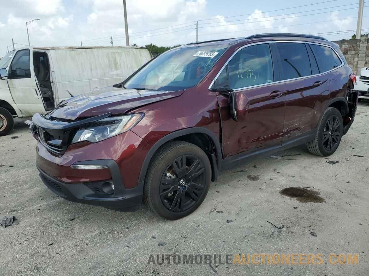 5FNYF5H2XNB034461 HONDA PILOT 2022