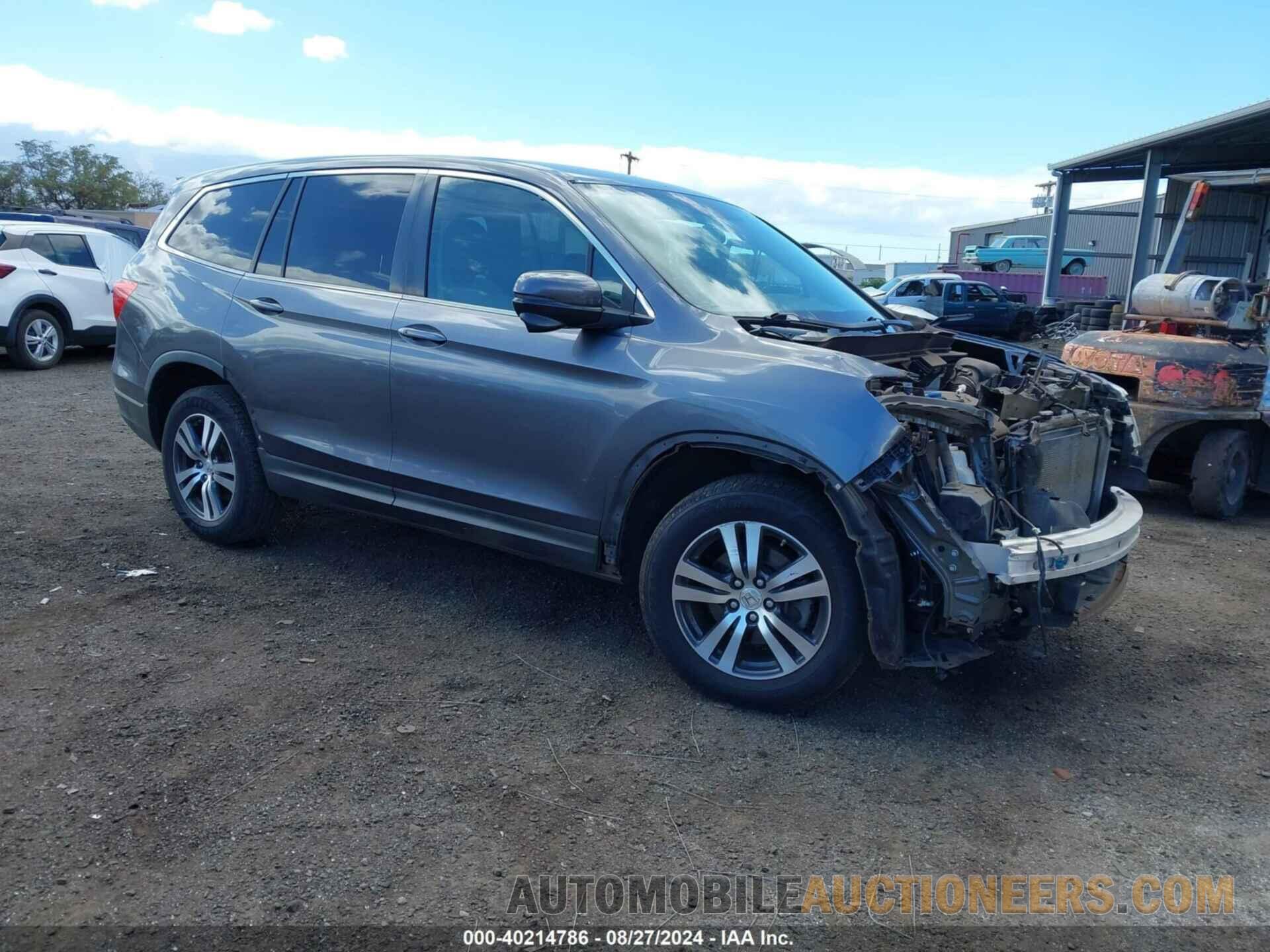 5FNYF5H30GB001416 HONDA PILOT 2016