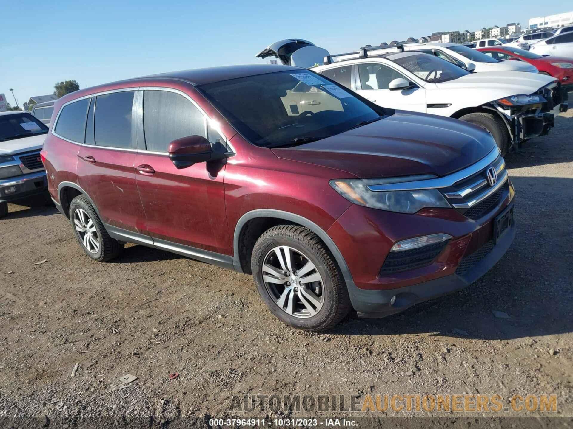 5FNYF5H31JB017907 HONDA PILOT 2018