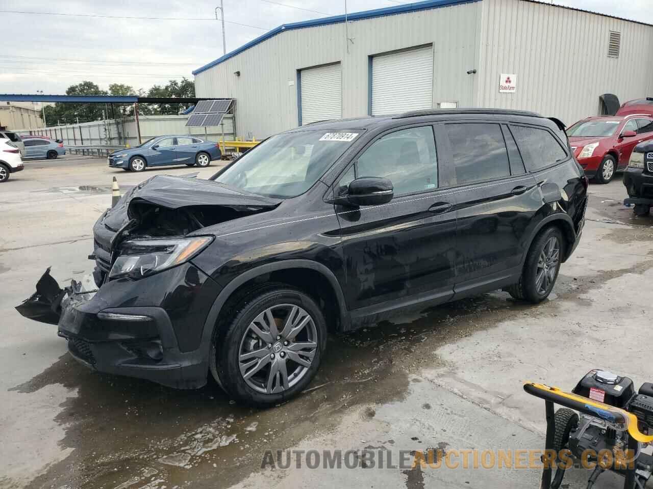 5FNYF5H31NB012633 HONDA PILOT 2022