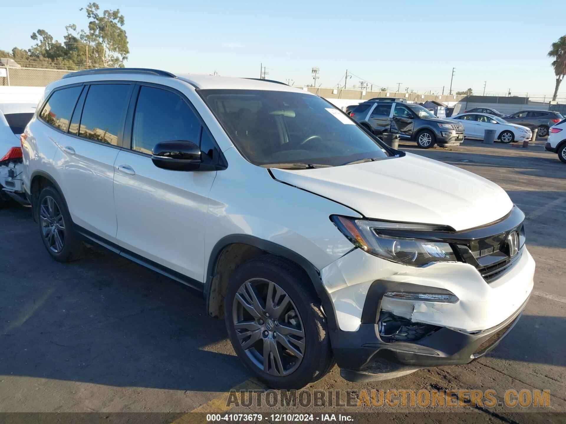 5FNYF5H31NB032820 HONDA PILOT 2022