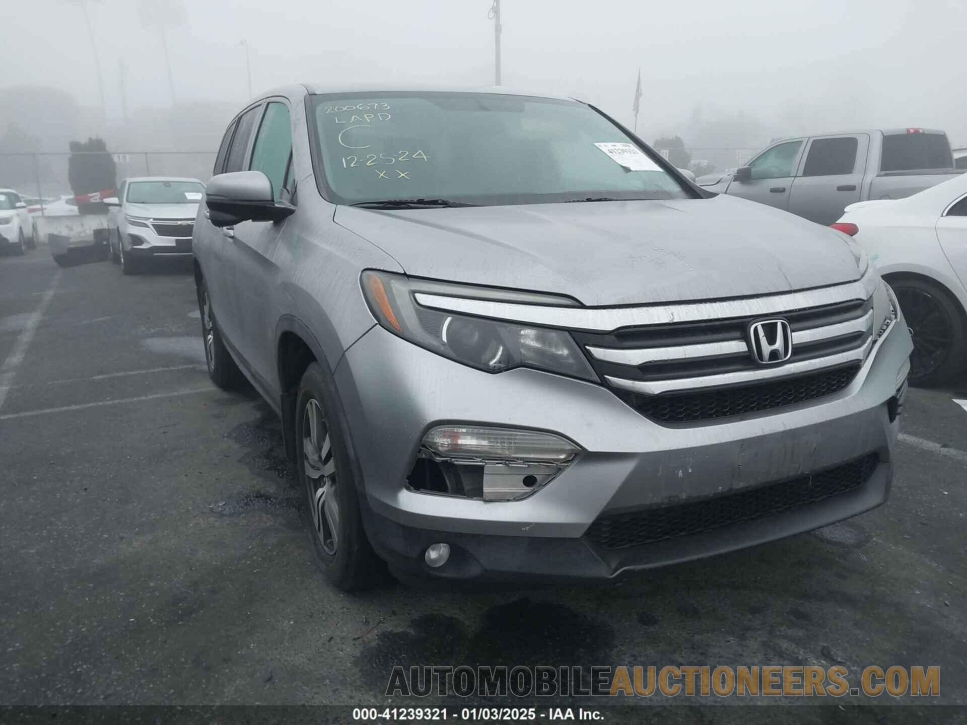 5FNYF5H36HB023745 HONDA PILOT 2017