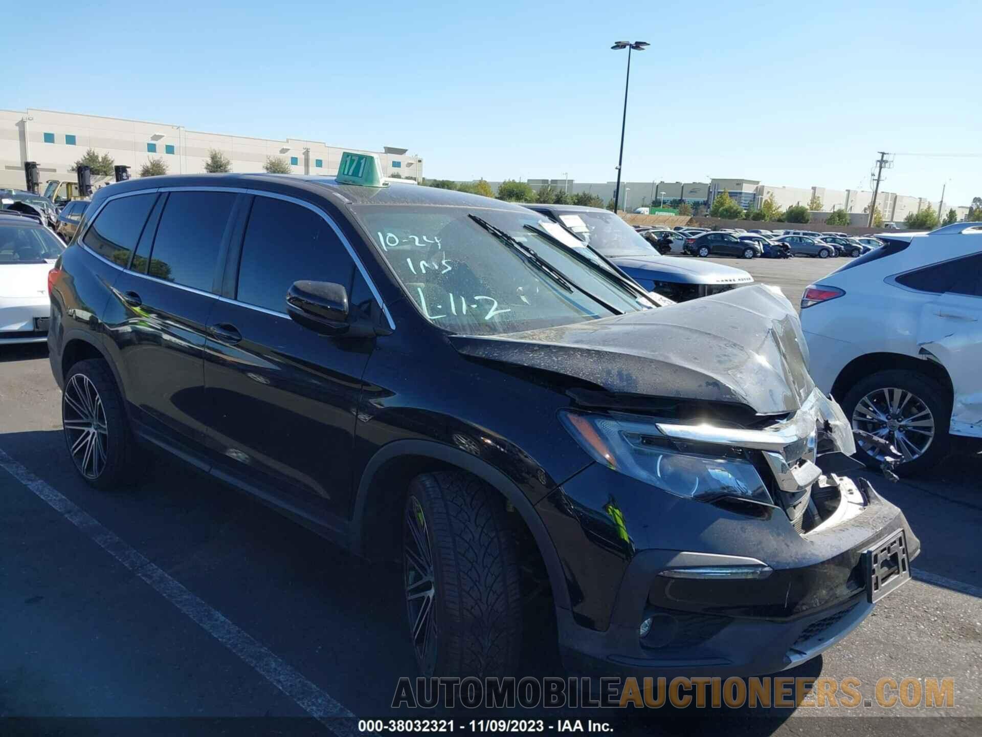 5FNYF5H37KB006010 HONDA PILOT 2019