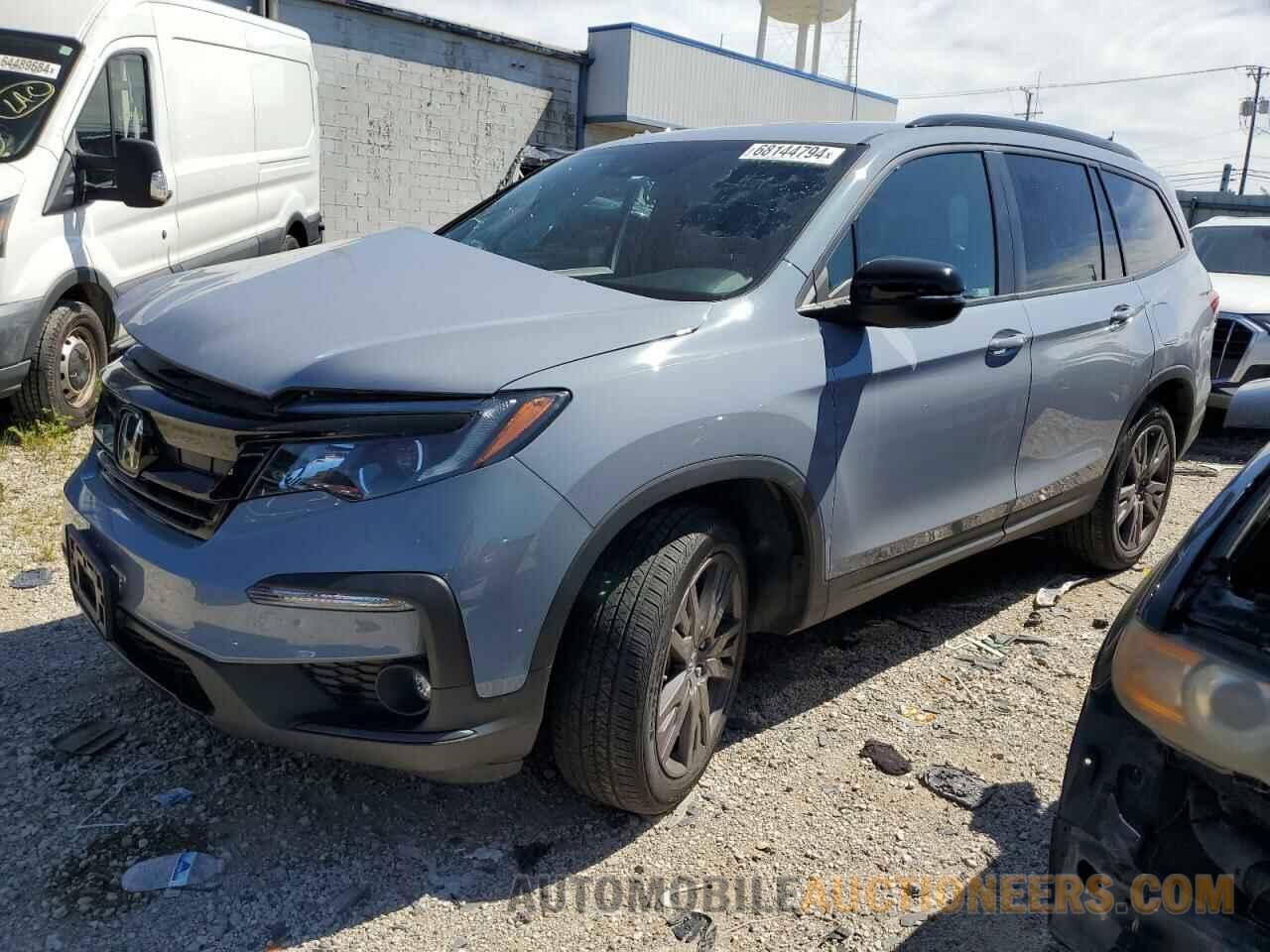 5FNYF5H37NB023720 HONDA PILOT 2022