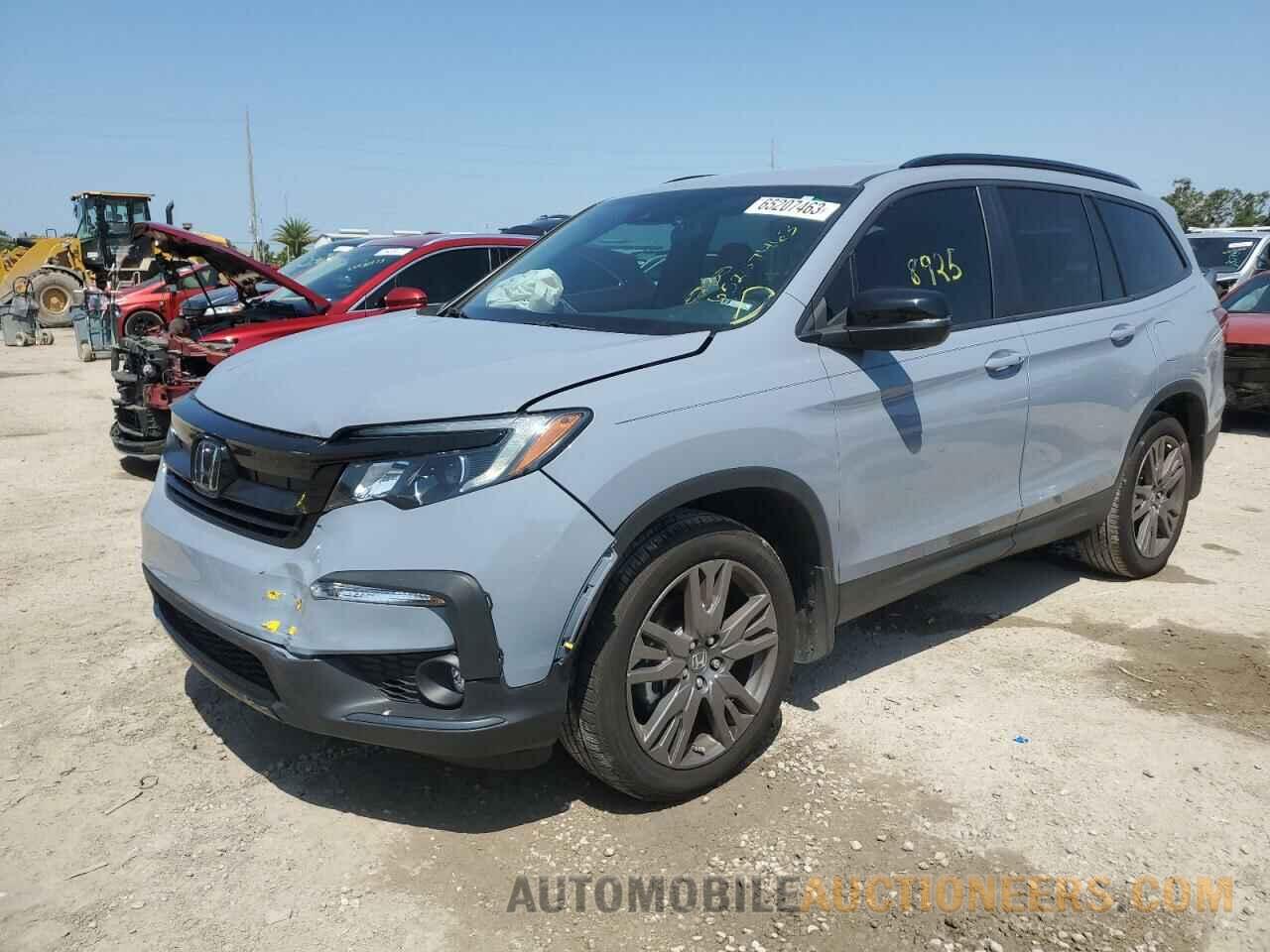 5FNYF5H37NB030666 HONDA PILOT 2022