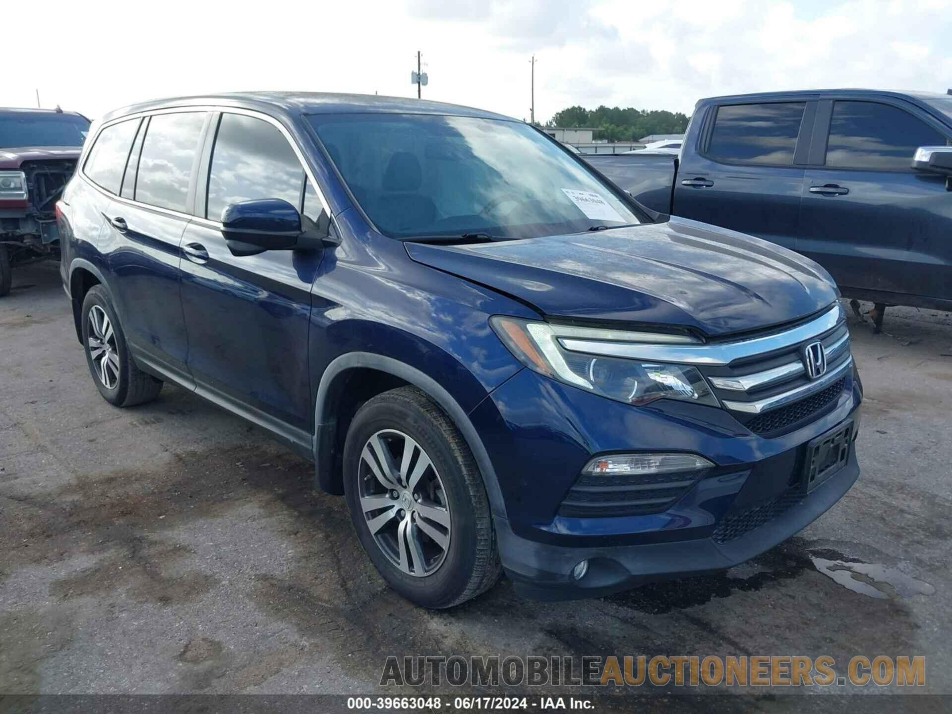 5FNYF5H38GB021087 HONDA PILOT 2016