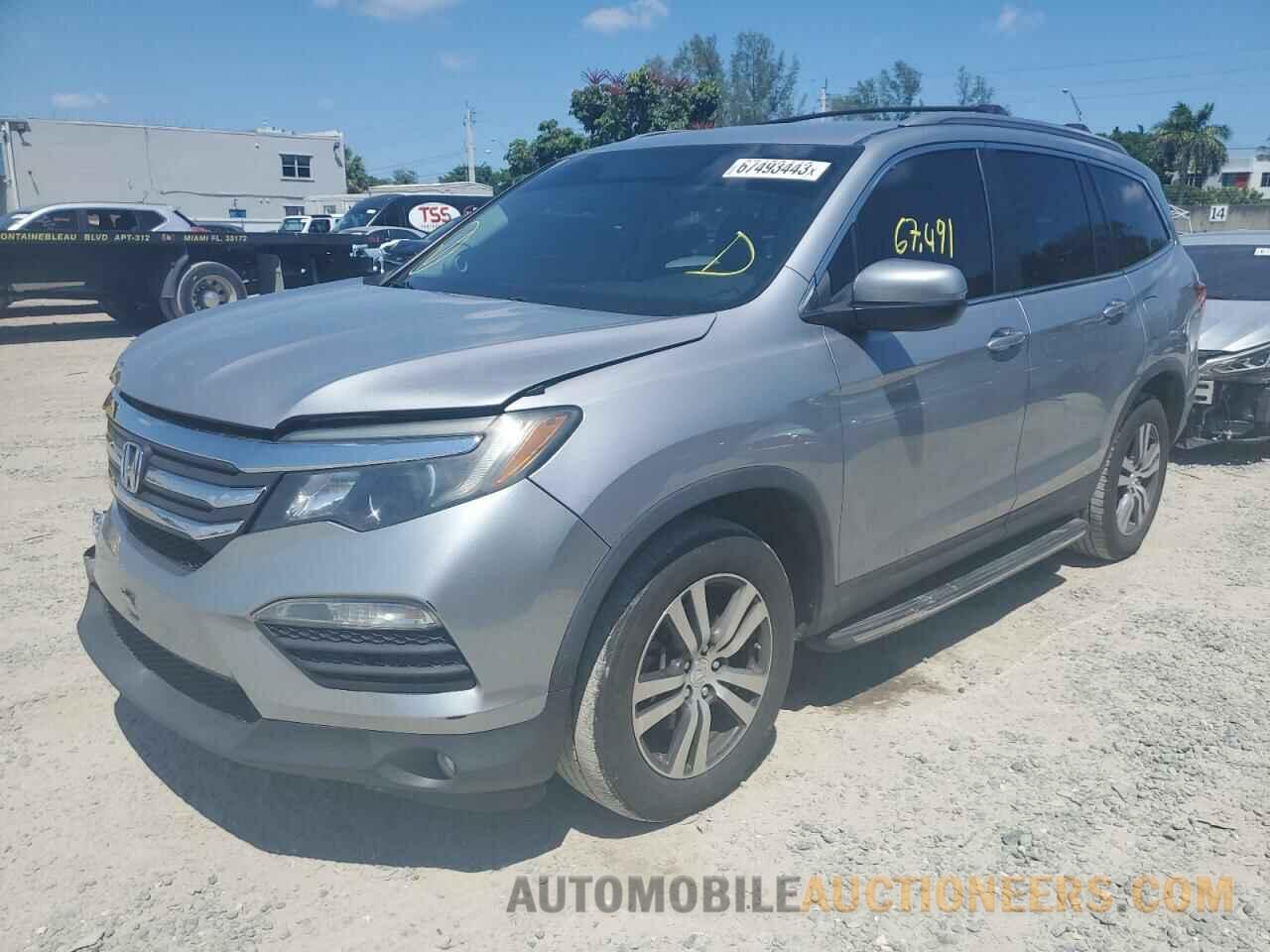 5FNYF5H38JB005852 HONDA PILOT 2018